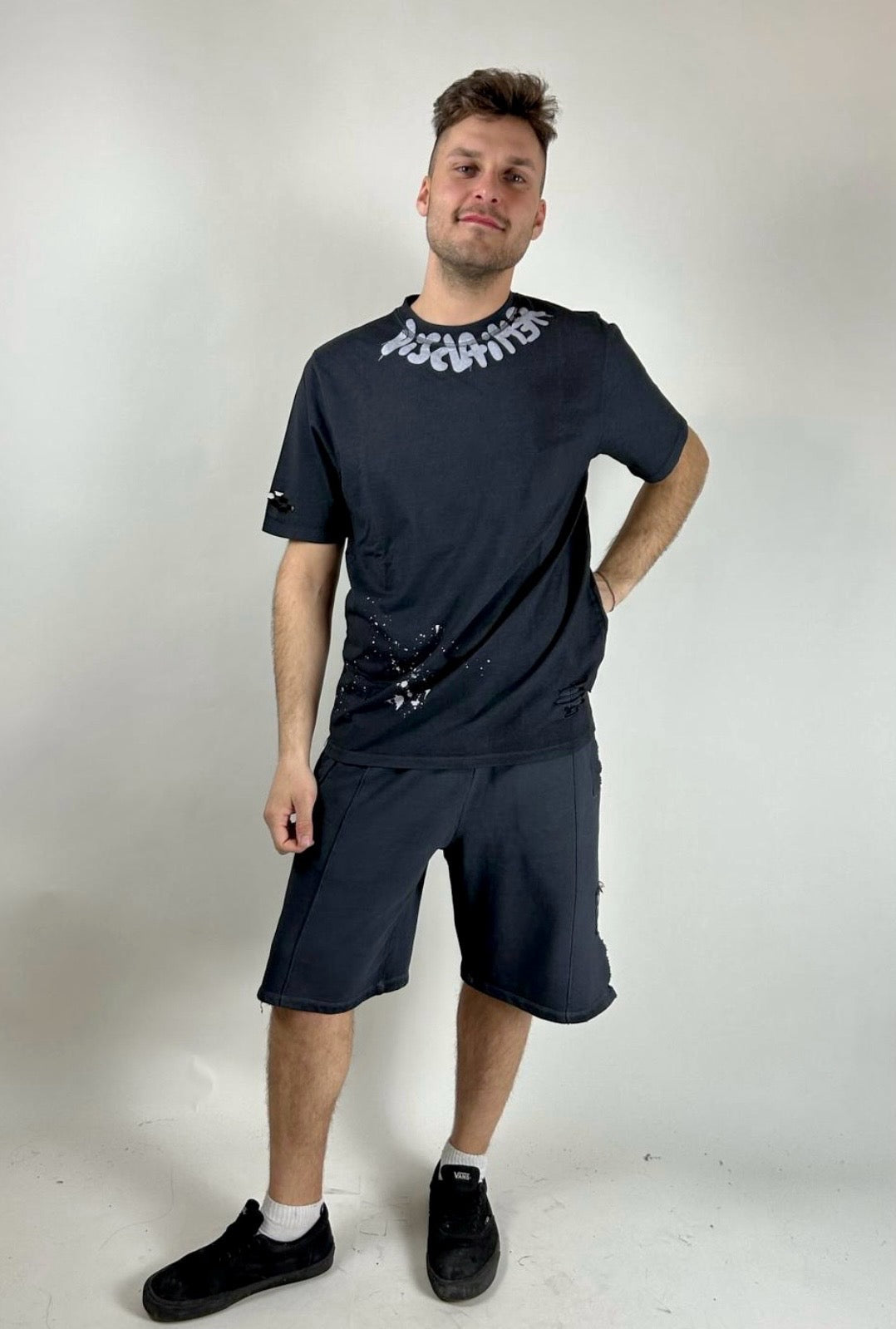 T-shirt Logo, Grigio Scuro - Disclaimer