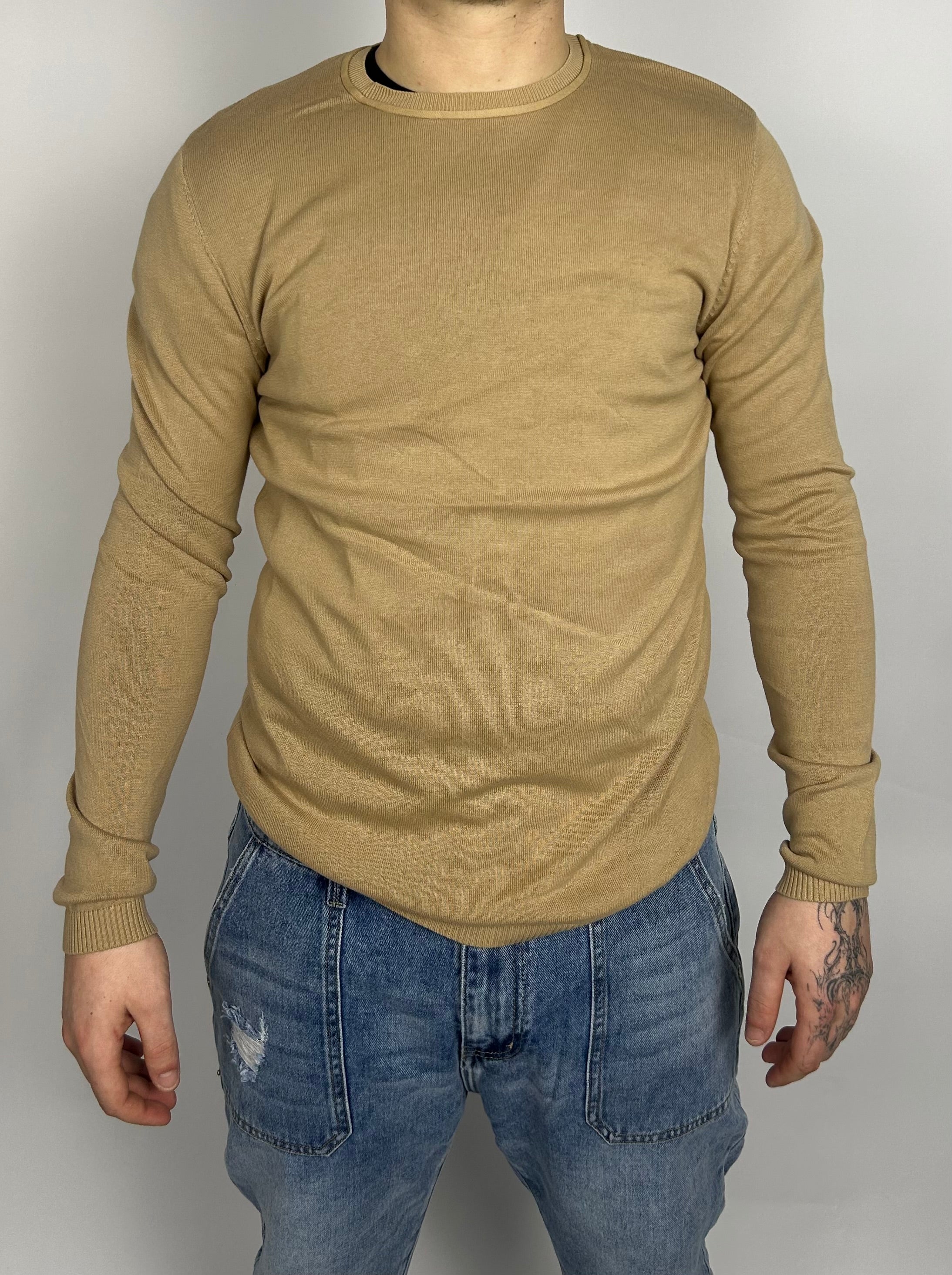 Maglioncino Cotone, Safari - Landek