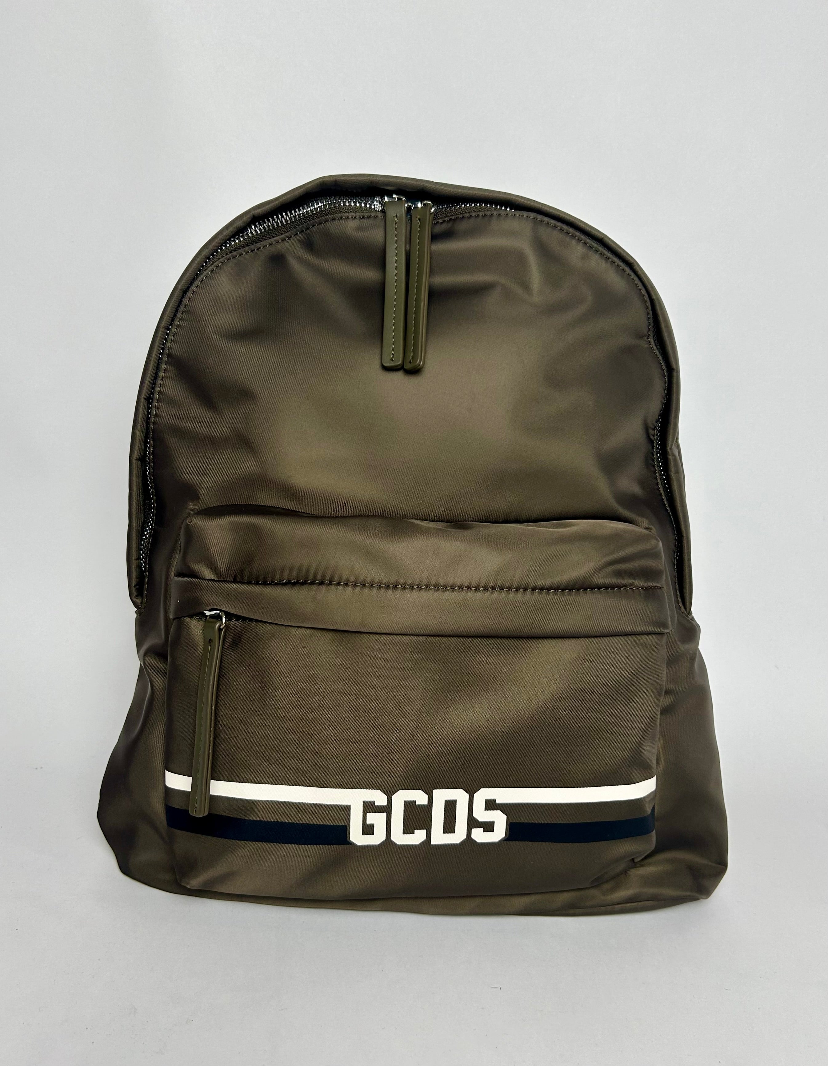 Zaino Naylon, Military Green - GCDS