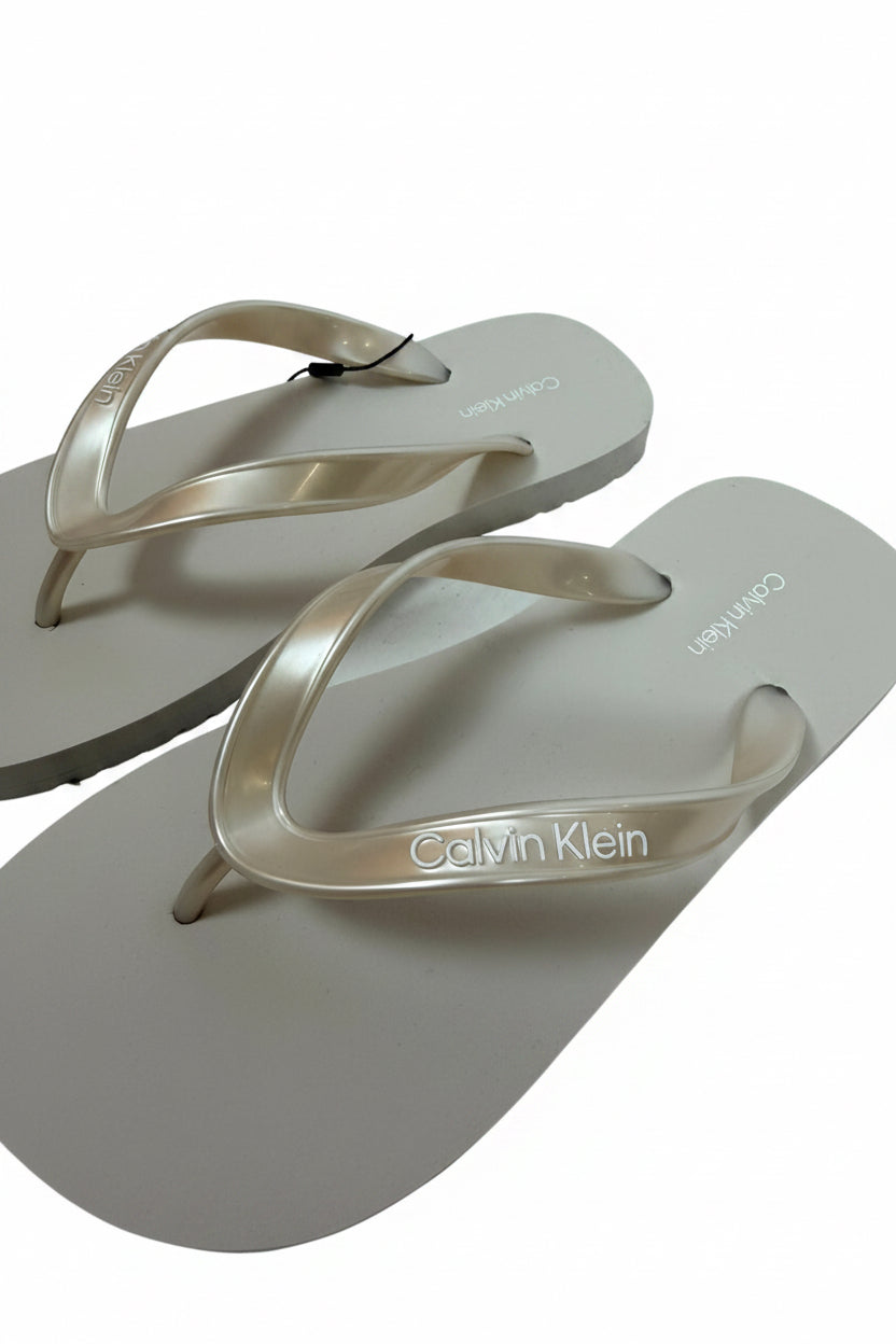 Infradito Basic Gomma, Grigio Perla - Calvin Klein
