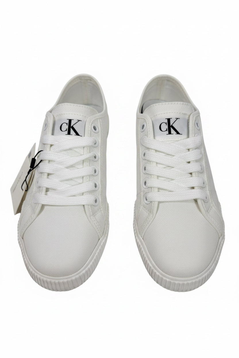 Sneakers Tela, Bianco - Calvin Klein