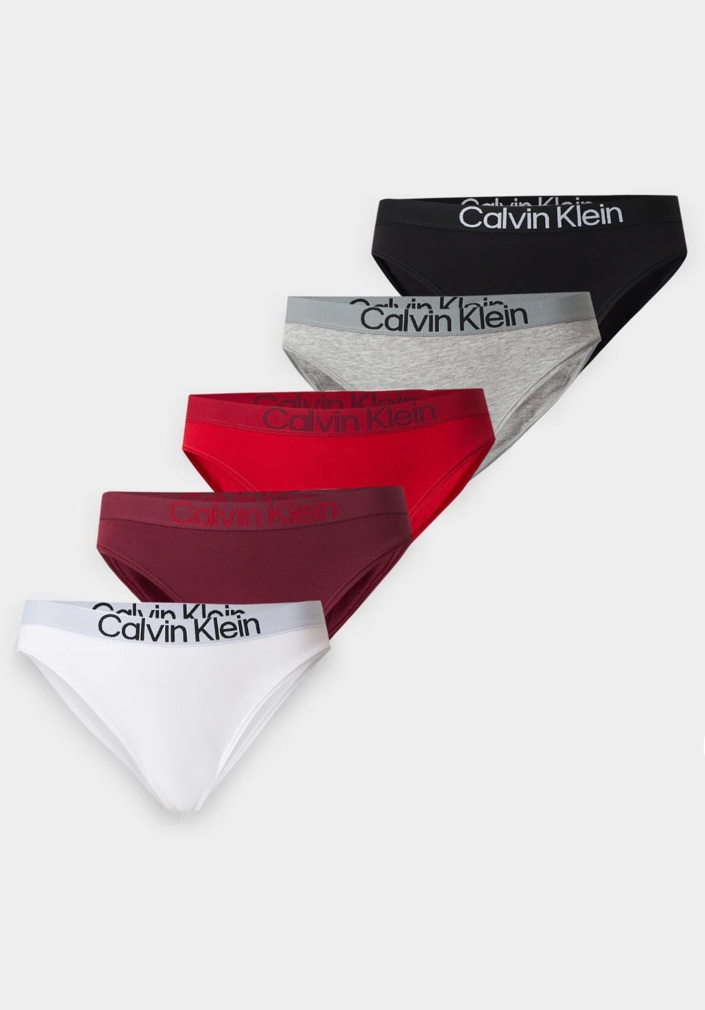 5PACK Spil Extra Soft Cotton Stretch, Multicolore - Calvin Klein