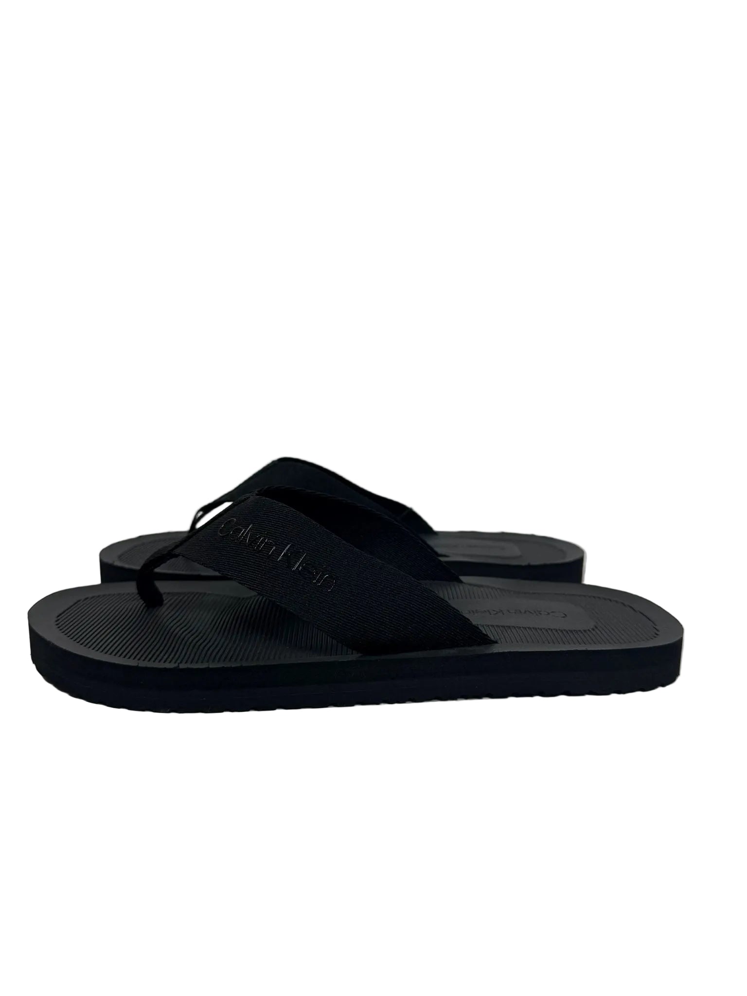 Infradito Larga, Nero - Calvin Klein