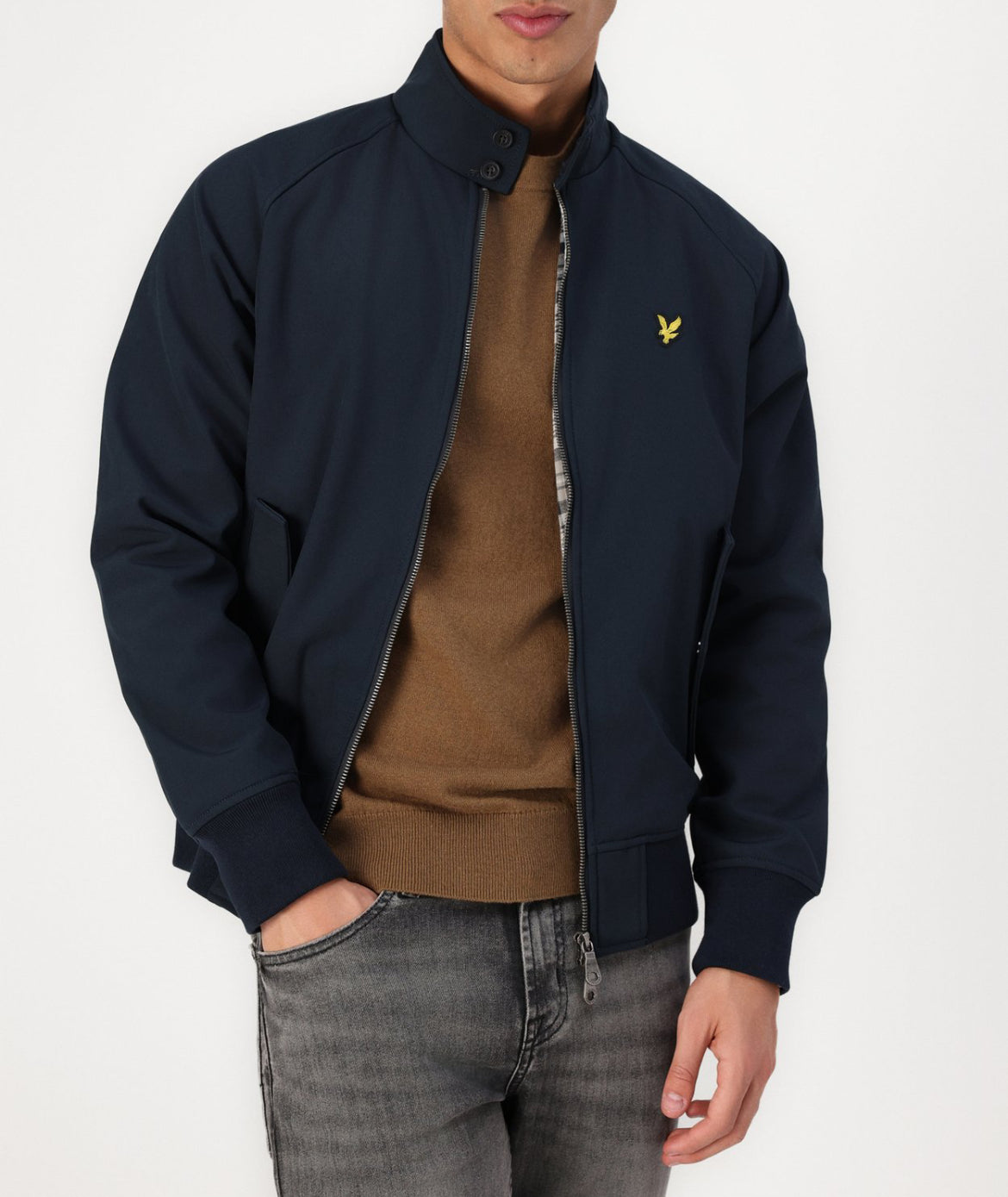 Harrington Jacket Bomber, Dark Navy - Lyle&Scott