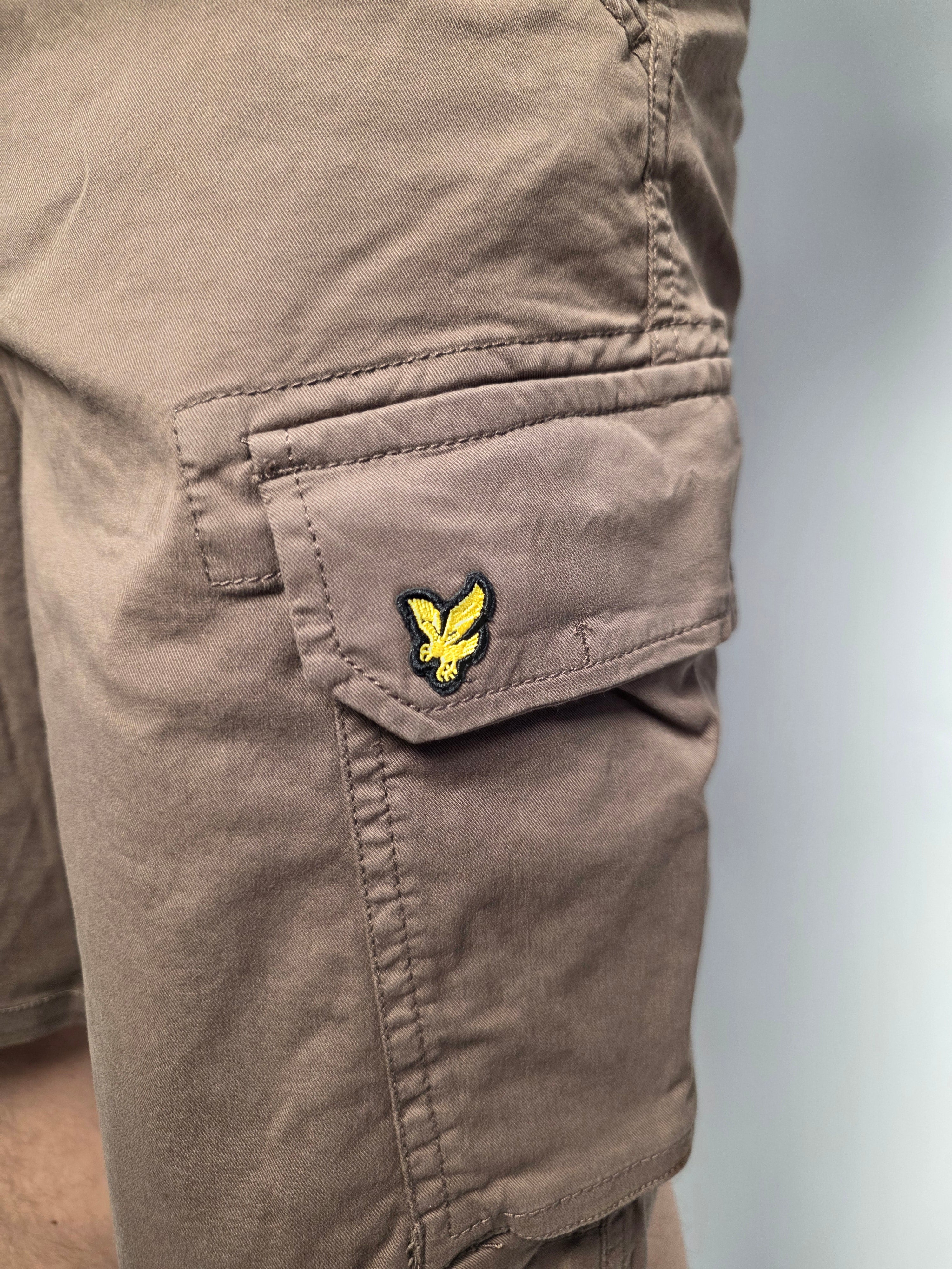 Pantaloncino Cargo Wembley, Fango - Lyle&Scott