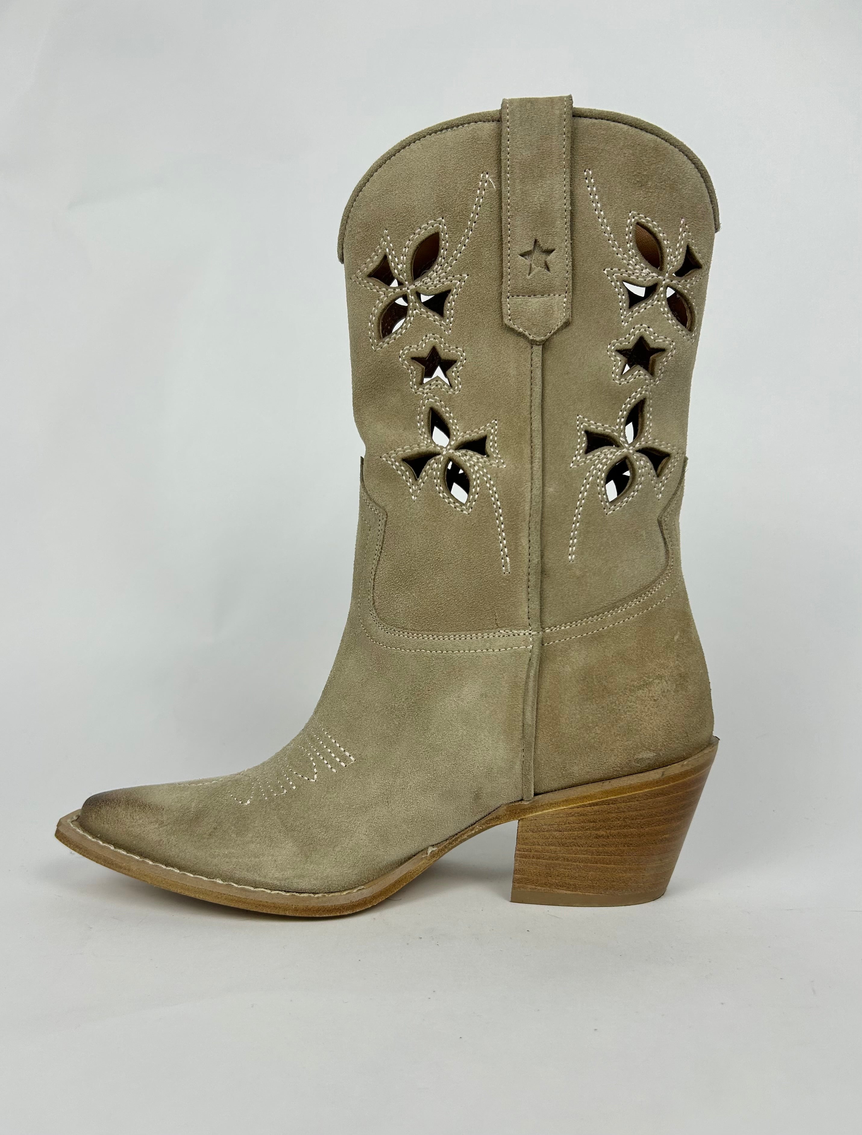 Stivale Texano Camoscio, Sabbia - Curiositè