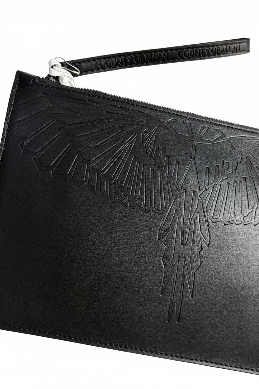 Pochette Black Wings, Nero - County Of Milan