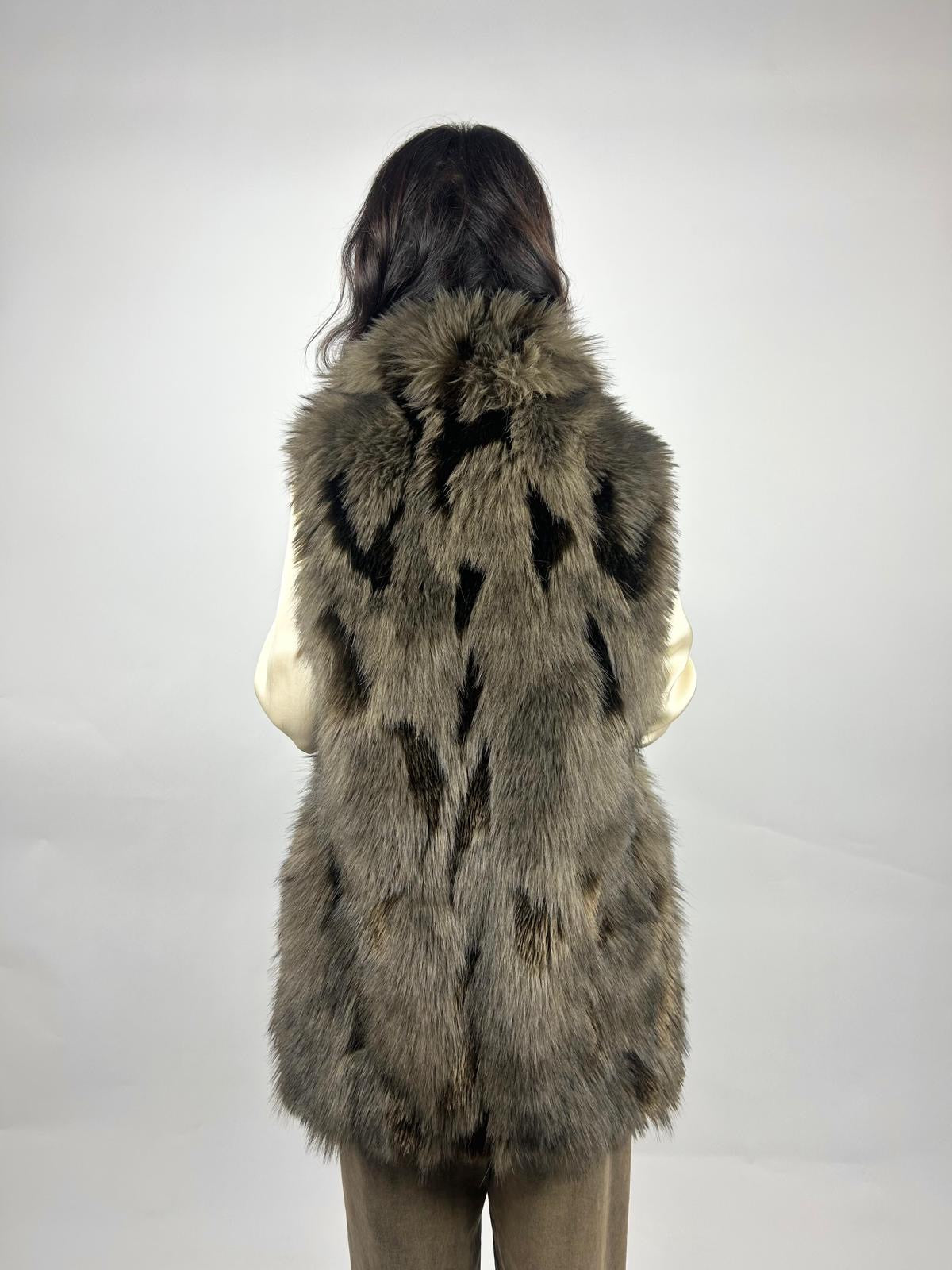 Eco Pelliccia Smanicato, Light Brown - Philia Loft