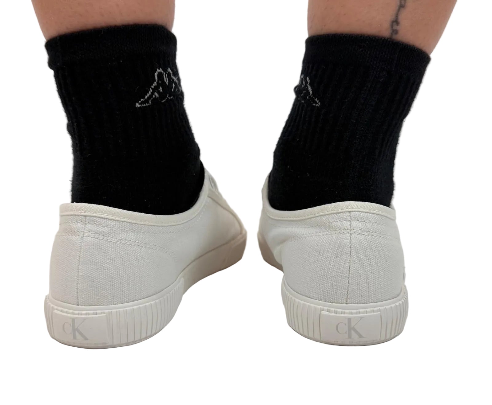 Sneakers Tela, Bianco - Calvin Klein
