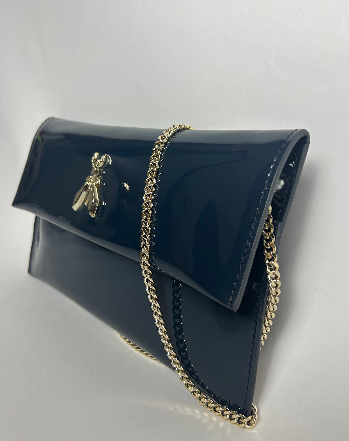 Pochette Vernice, Blu Navy - Patrizia Pepe