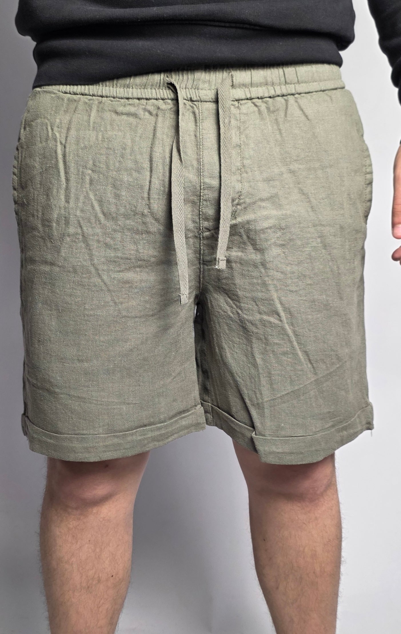Pantaloncino Chino Lino, Militare - Lyle&Scott