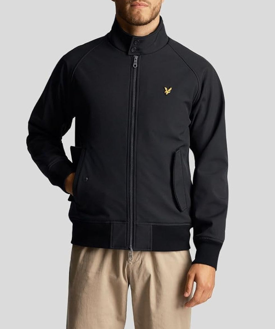 Harrington Jacket Bomber, Jet Black - Lyle&Scott