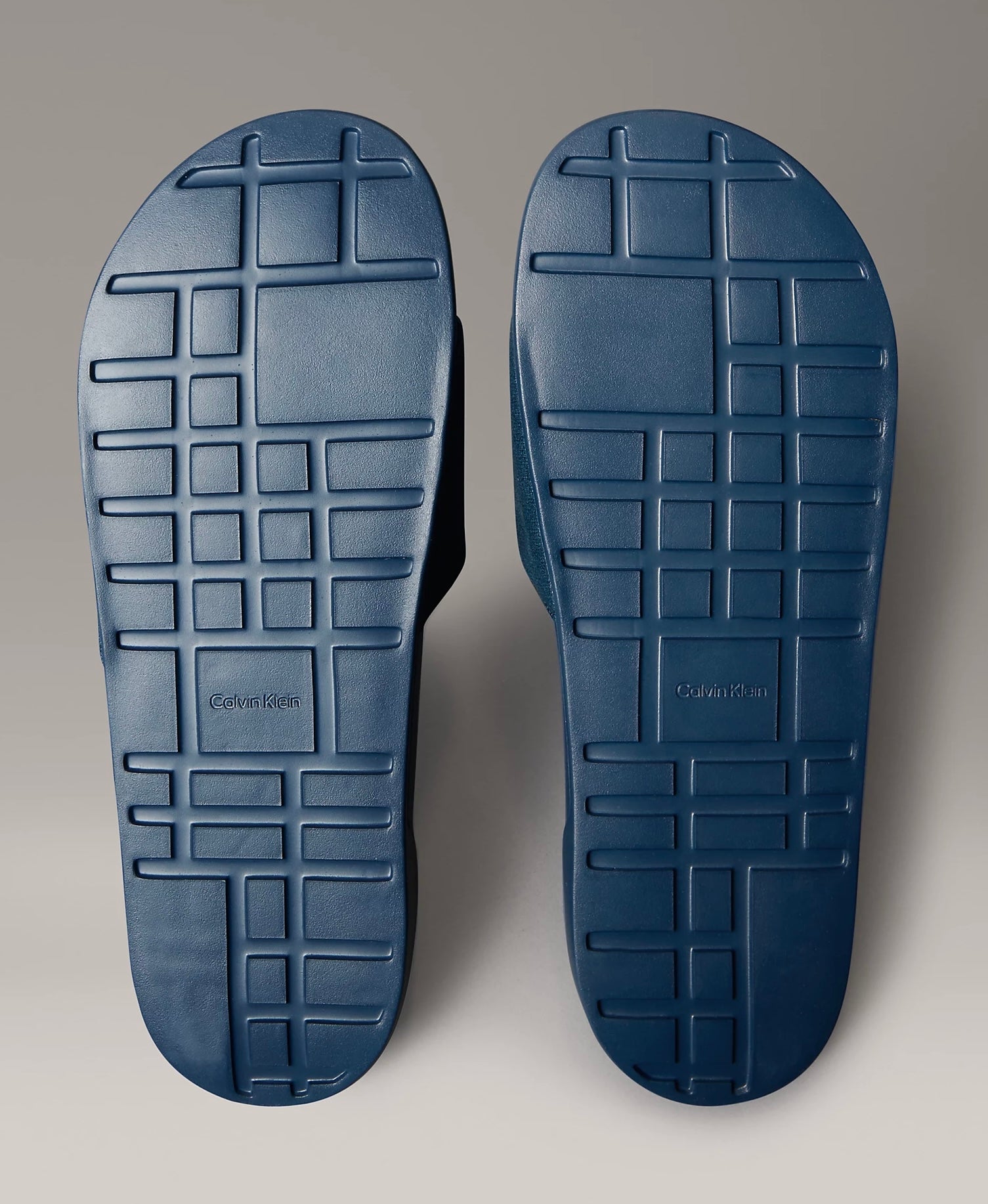 Ciabatta Tela Logo, Blu Navy - Calvin Klein
