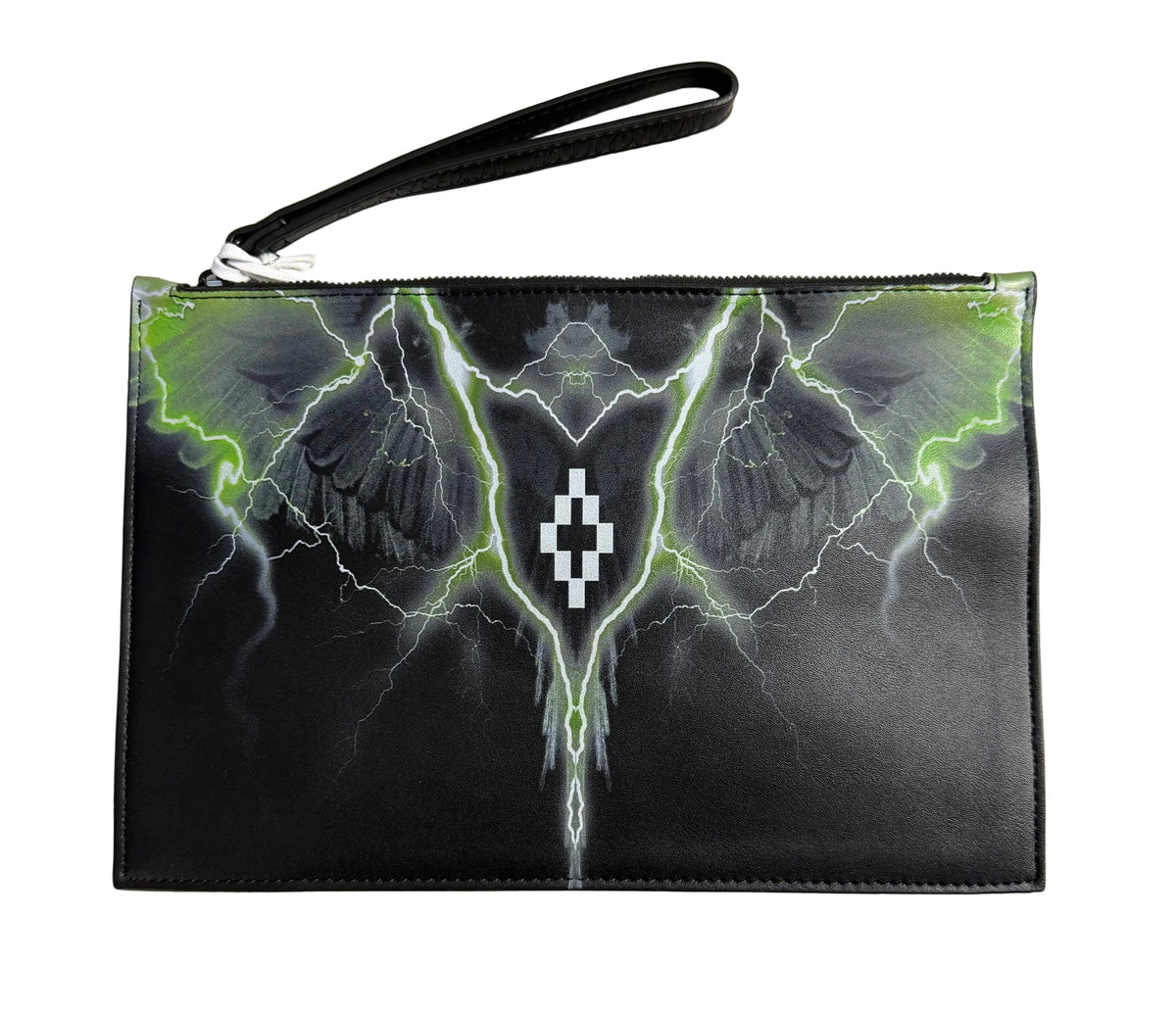 Pochette Green Lightning, Nero - County Of Milan