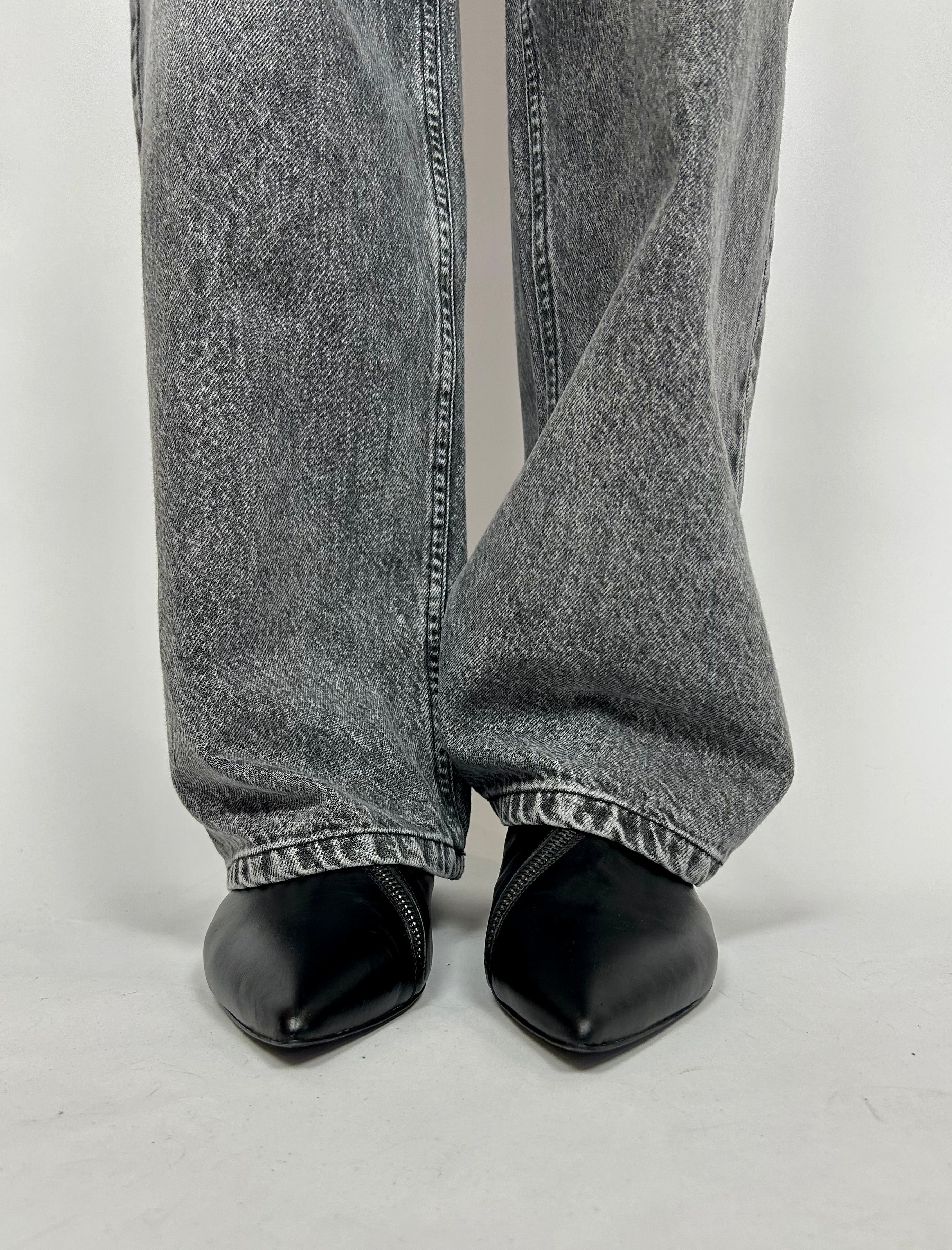 Stivaletto Zip, Nero - Kate Libertine