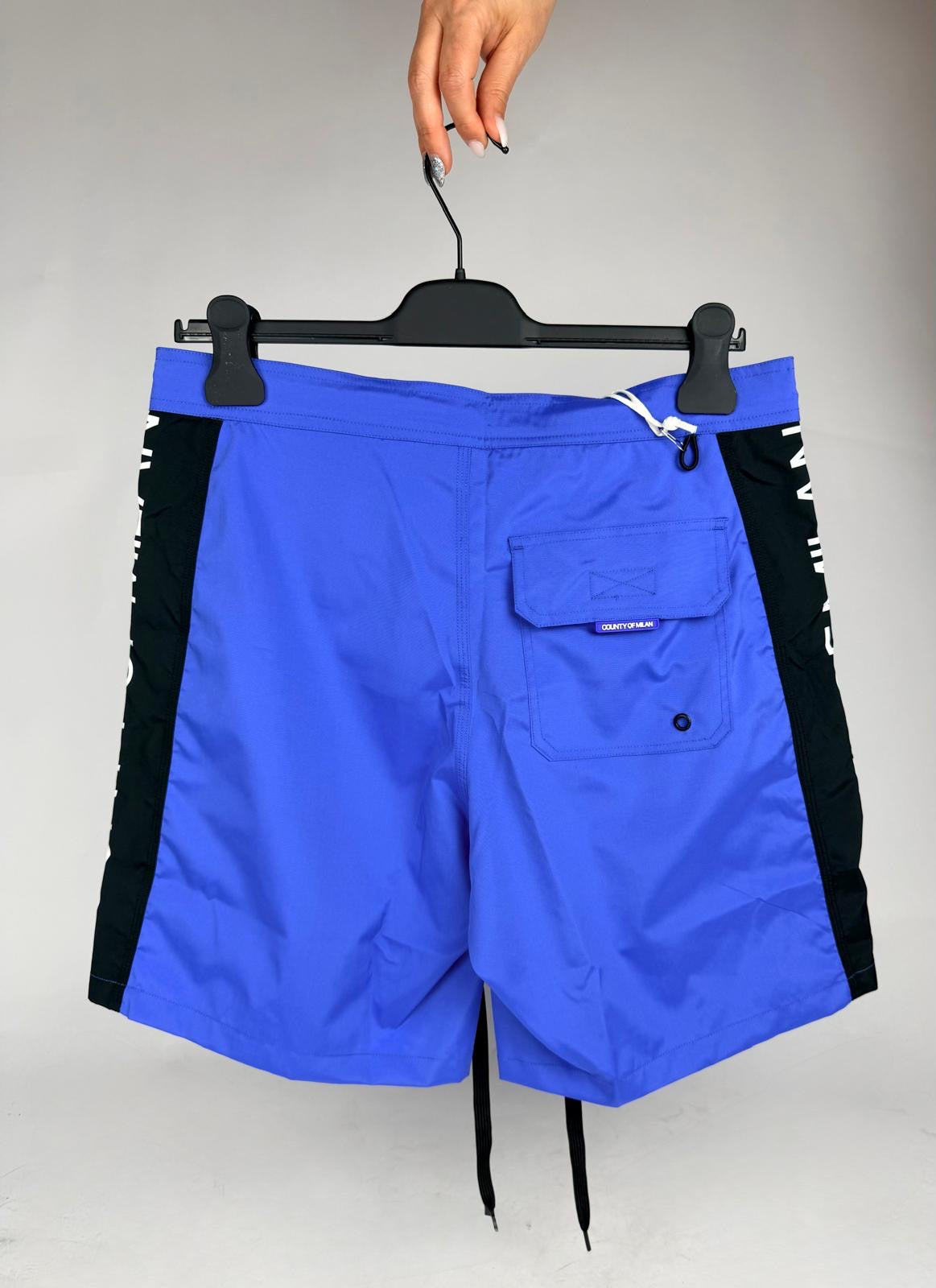 Costume Boxer Logo Royal - County Of Milan