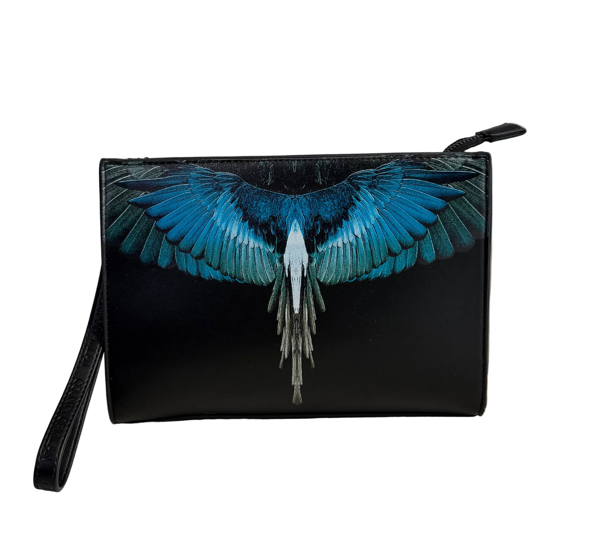 Pochette Larga Light Blue Wings, Nero - County Of Milan
