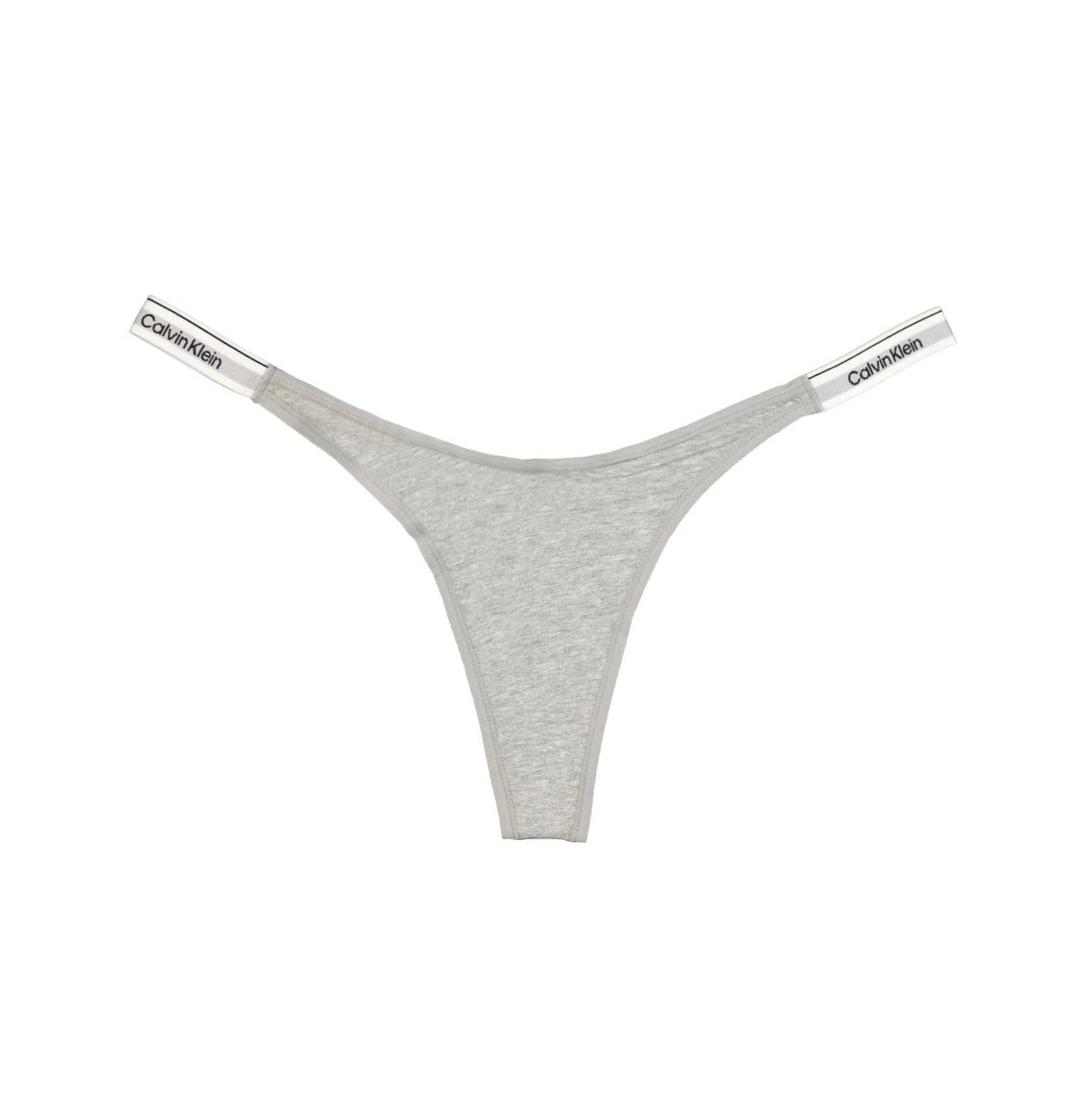 Perizoma Tanga, Grigio - Calvin Klein
