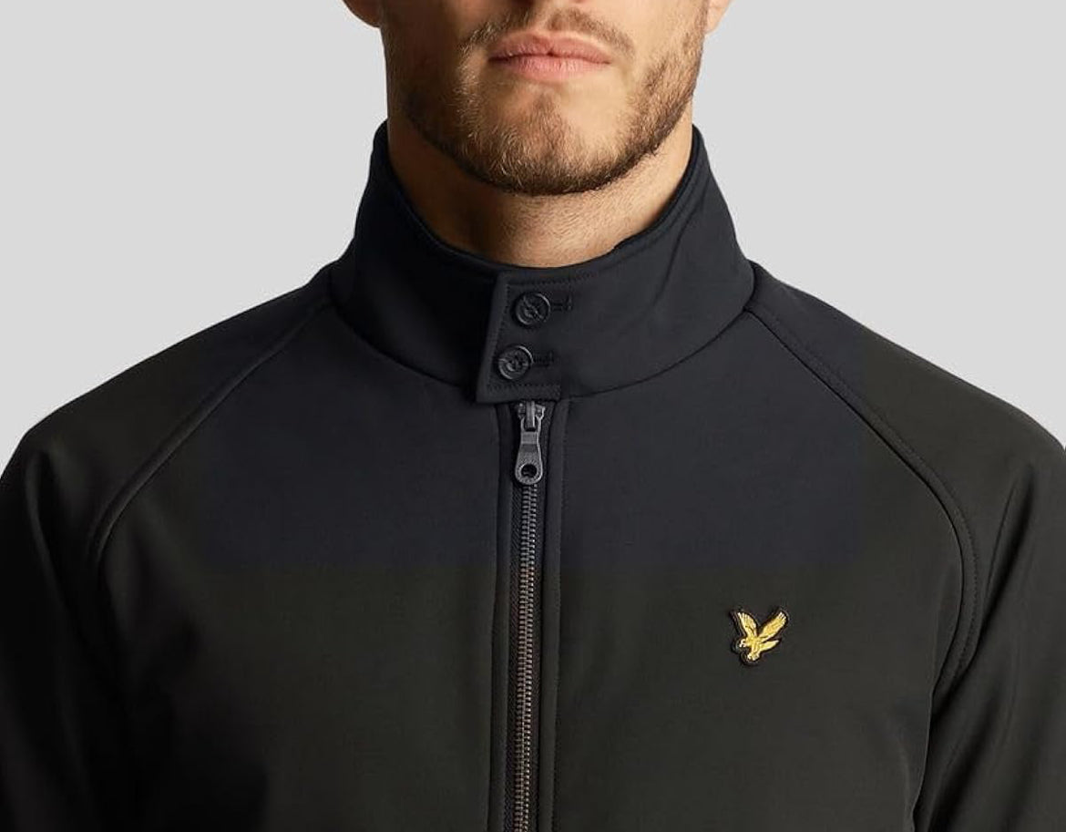 Harrington Jacket Bomber, Jet Black - Lyle&Scott