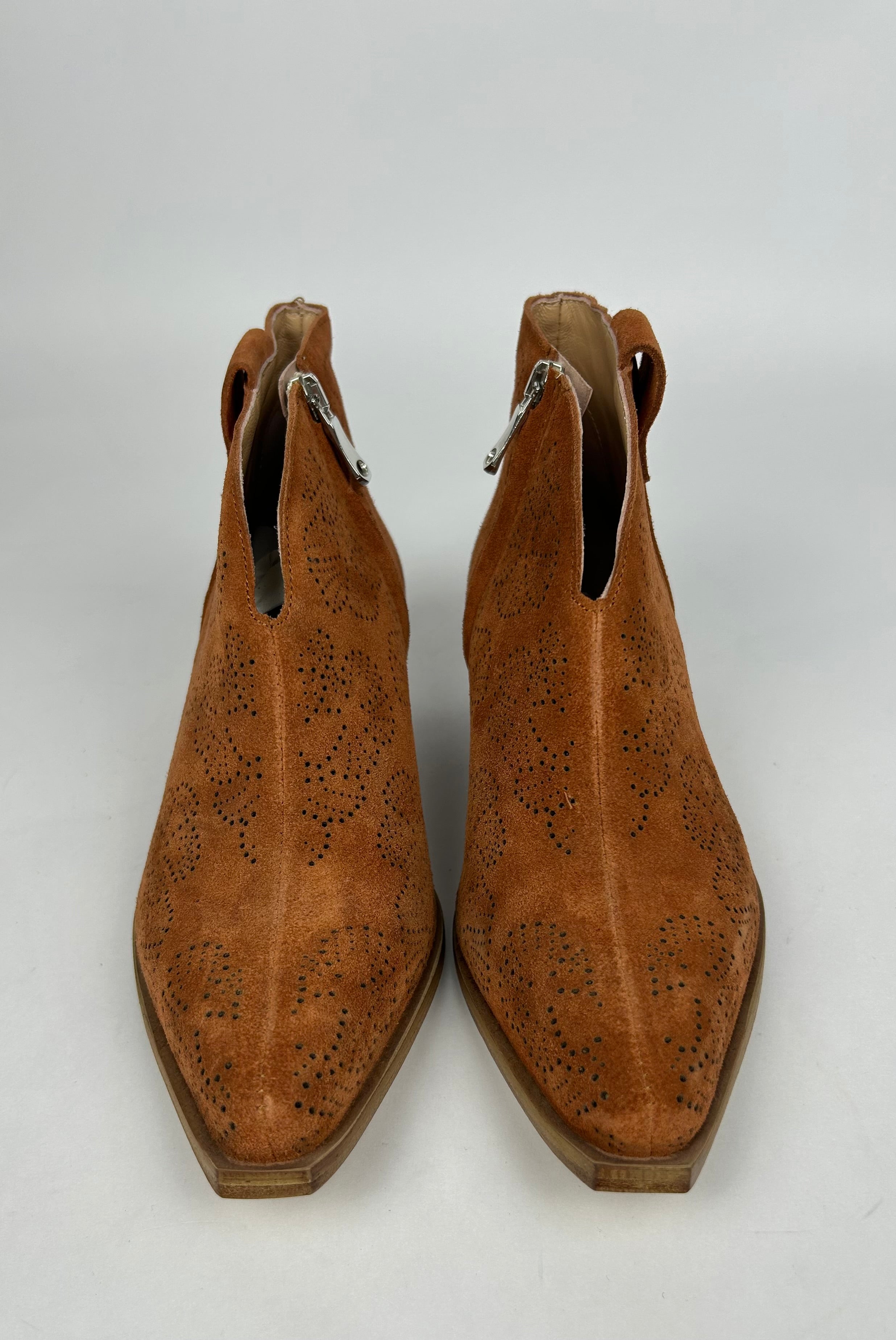 Stivaletto Texano Floreale, Terra - Curiositè