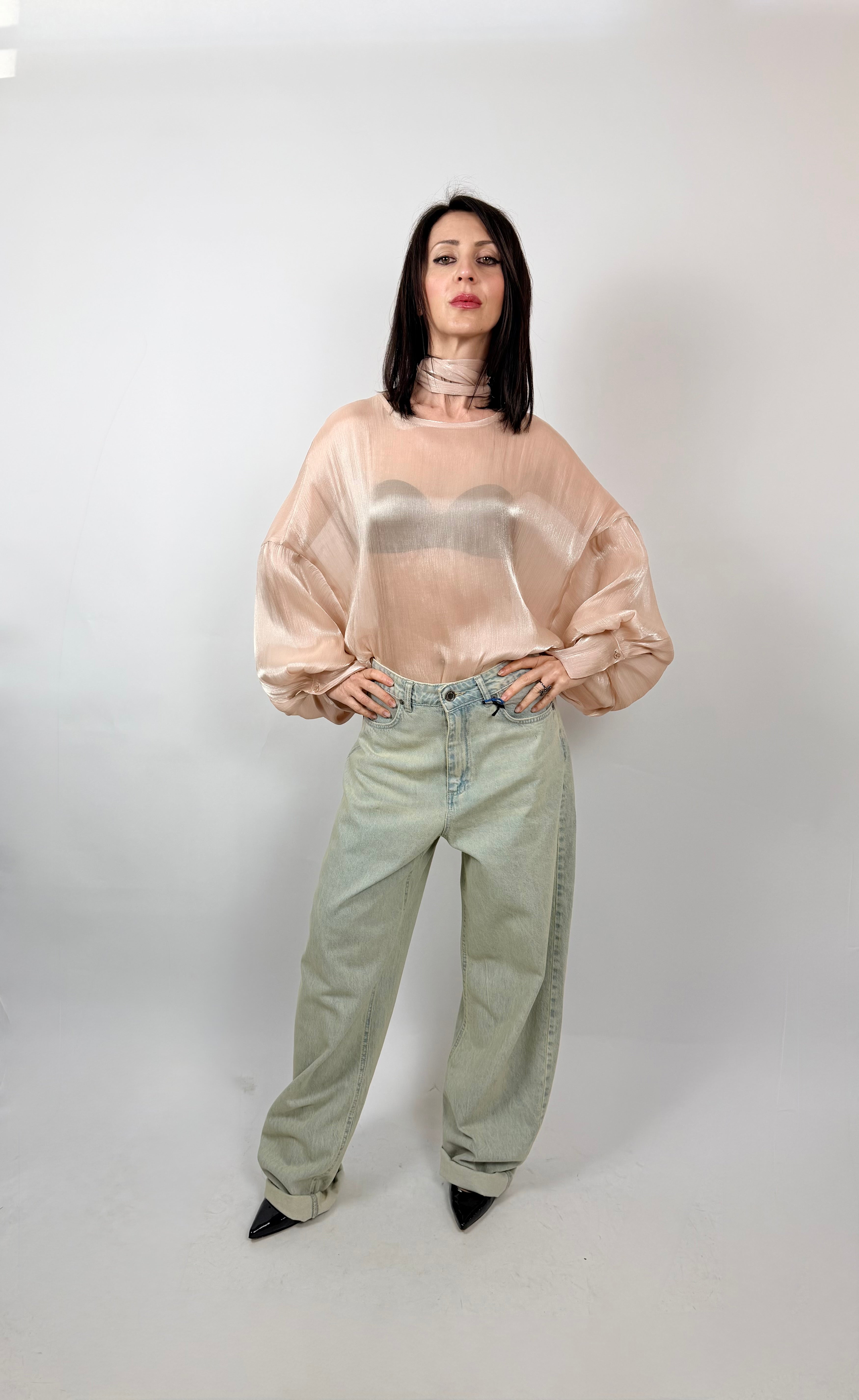Blusa Laccio, Rosa Cipria - Souvenir
