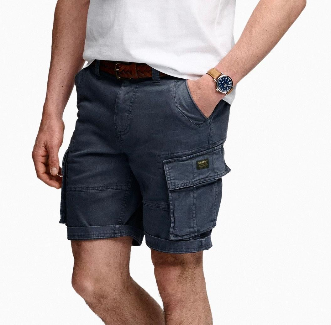 Pantaloncini Cargo Core, Blu Navy - Superdry