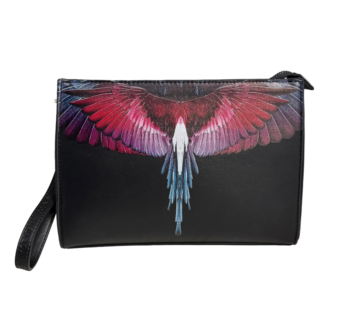 Pochette Larga Pink/Red Wings, Nero - County Of Milan