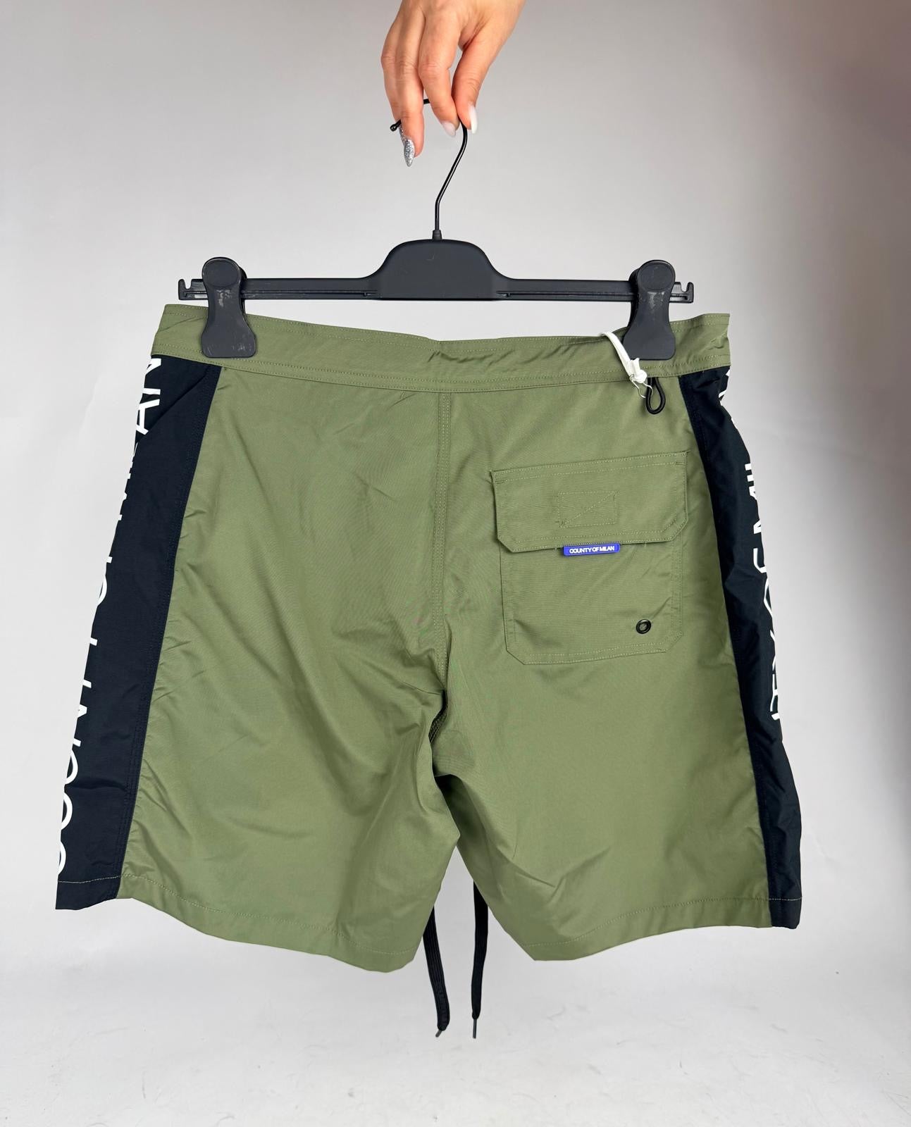Costume Boxer Logo Militare - County Of Milan