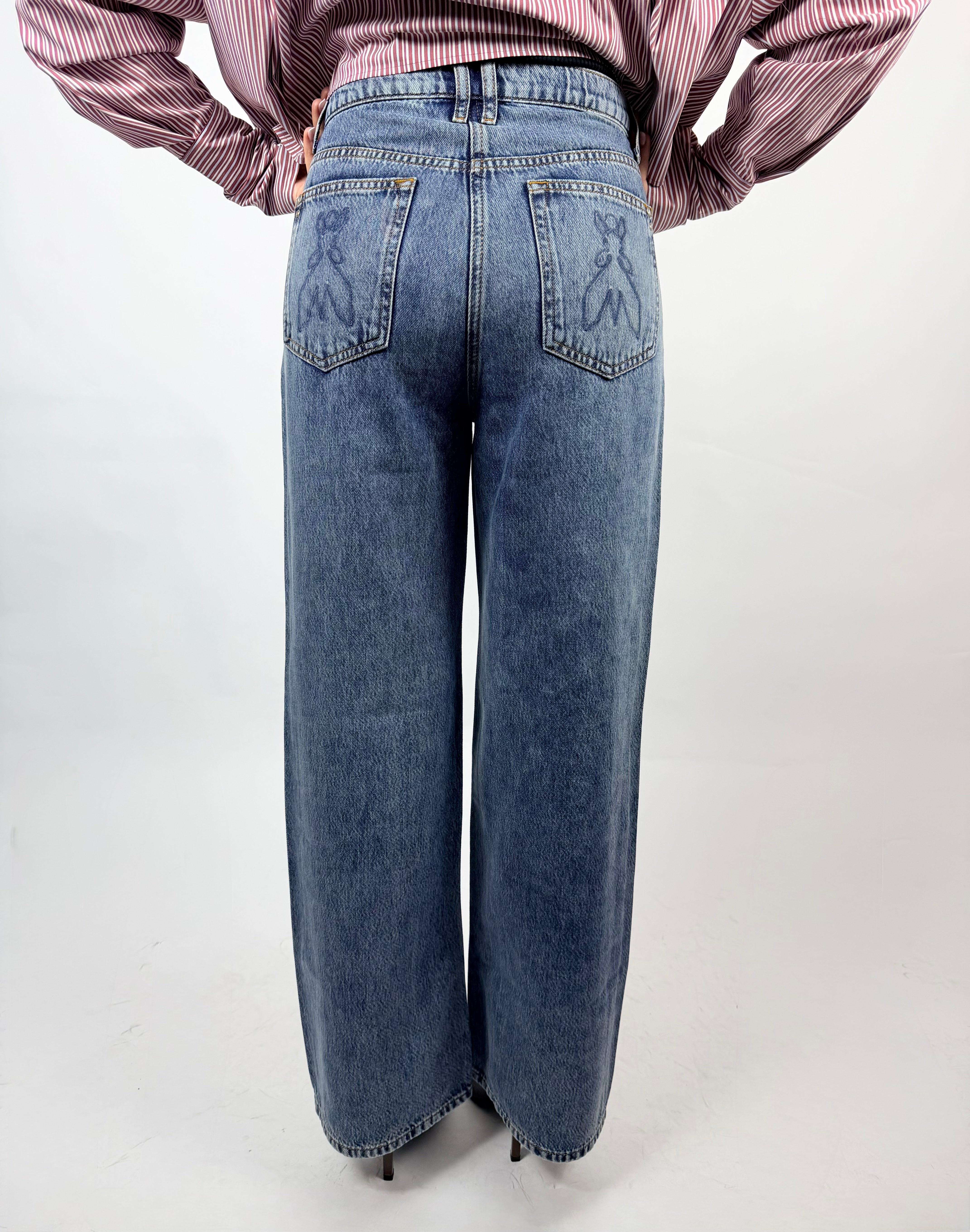 Jeans Denim Lavaggio Scuro - Patrizia Pepe
