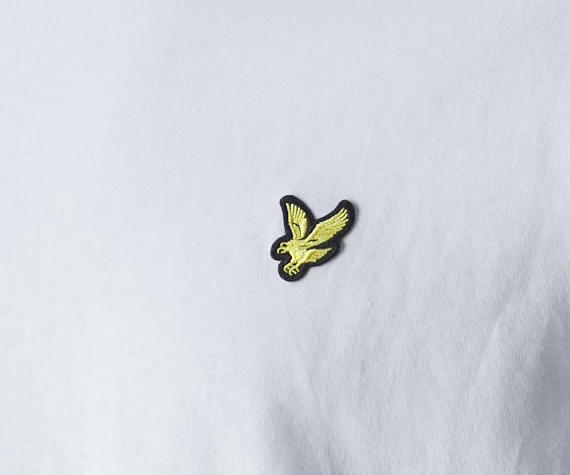 T-shirt Cotton Crew Neck, White - Lyle&Scott