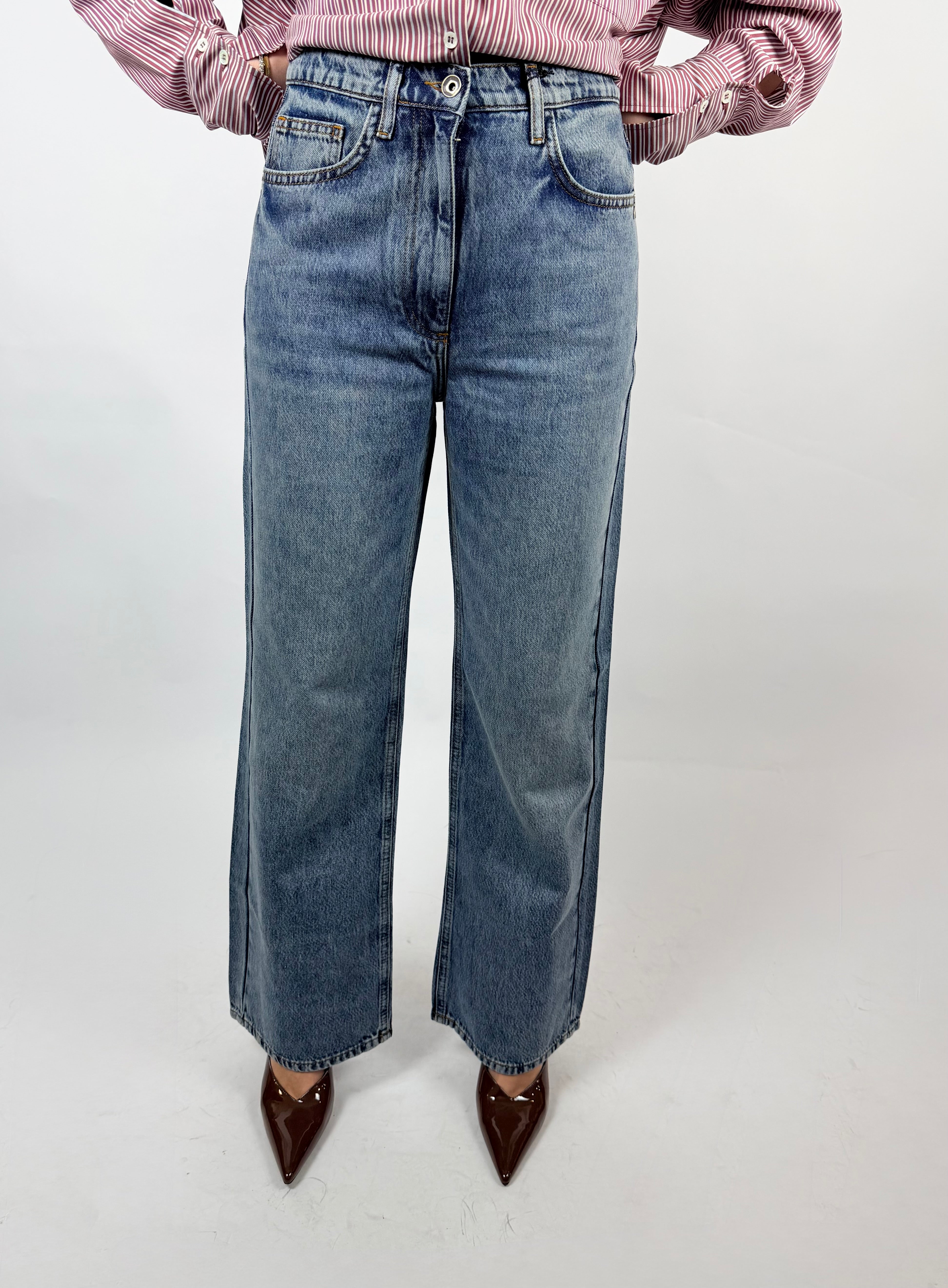 Jeans Denim Lavaggio Scuro - Patrizia Pepe
