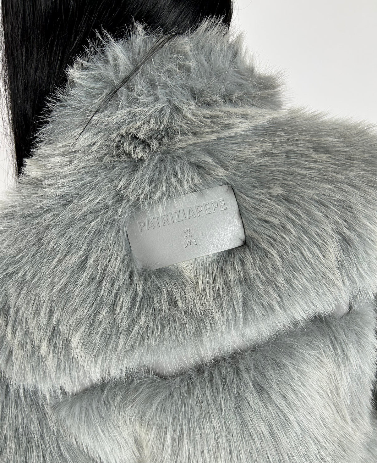 Eco-pelliccia Fluffy, Grigio Chiaro - Patrizia Pepe