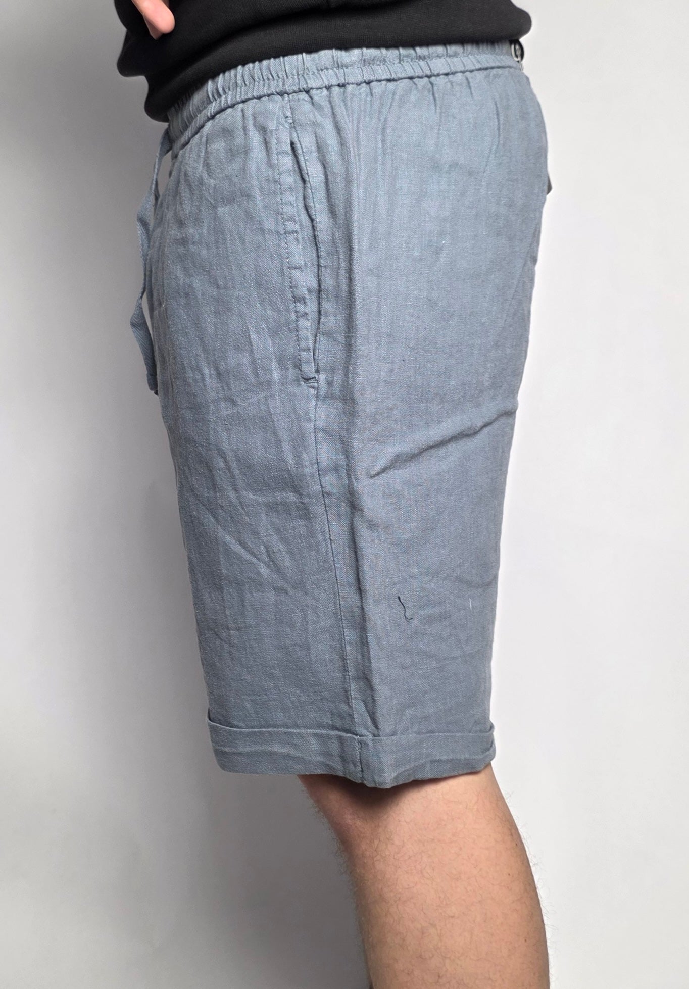 Pantaloncino Chino Lino, Polvere - Lyle&Scott