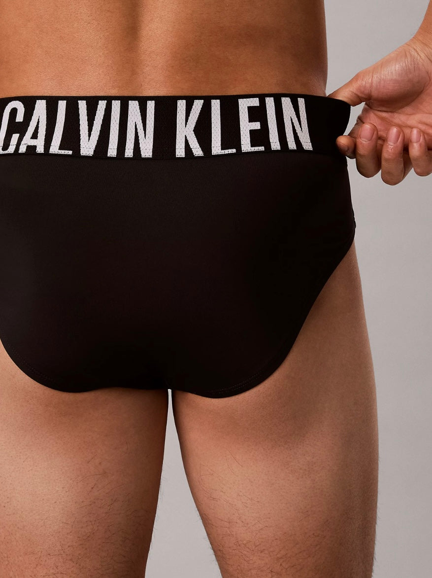 Costume Slip Fascia Logo, Nero - Calvin Klein