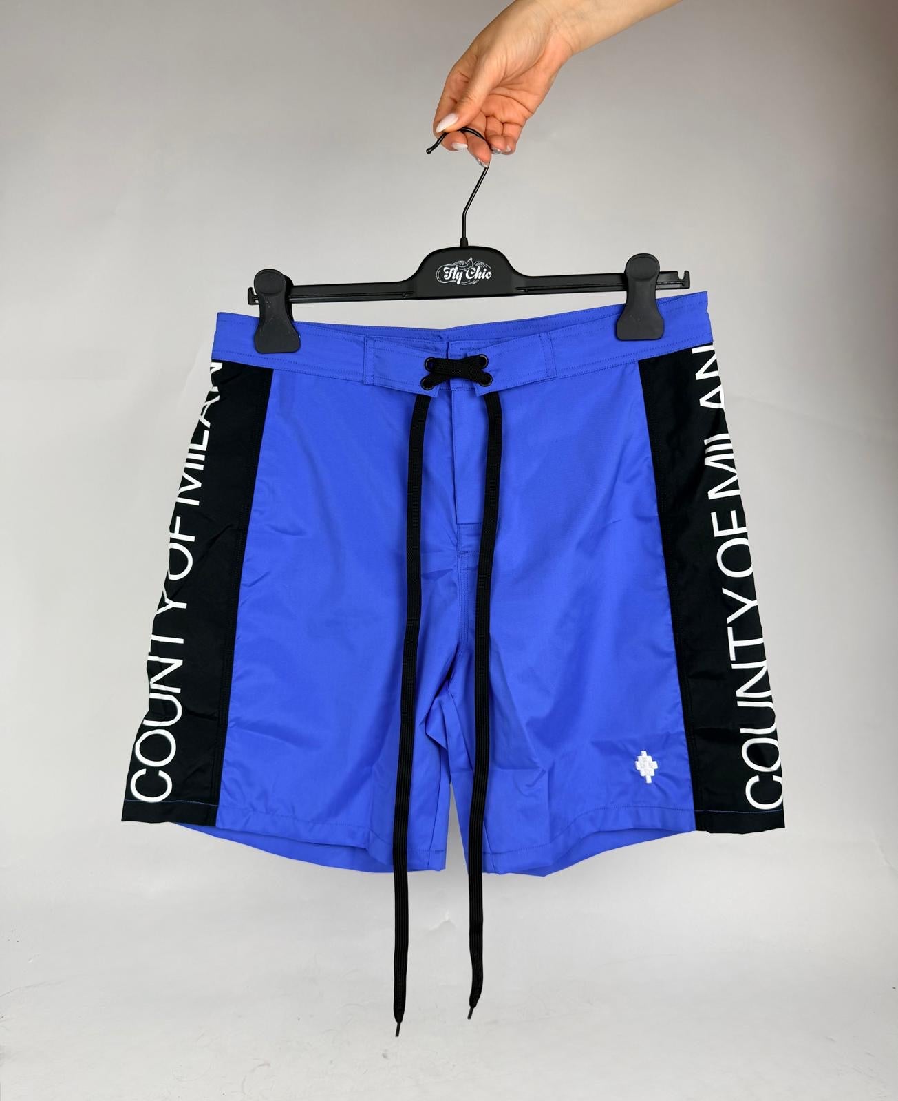 Costume Boxer Logo Royal - County Of Milan