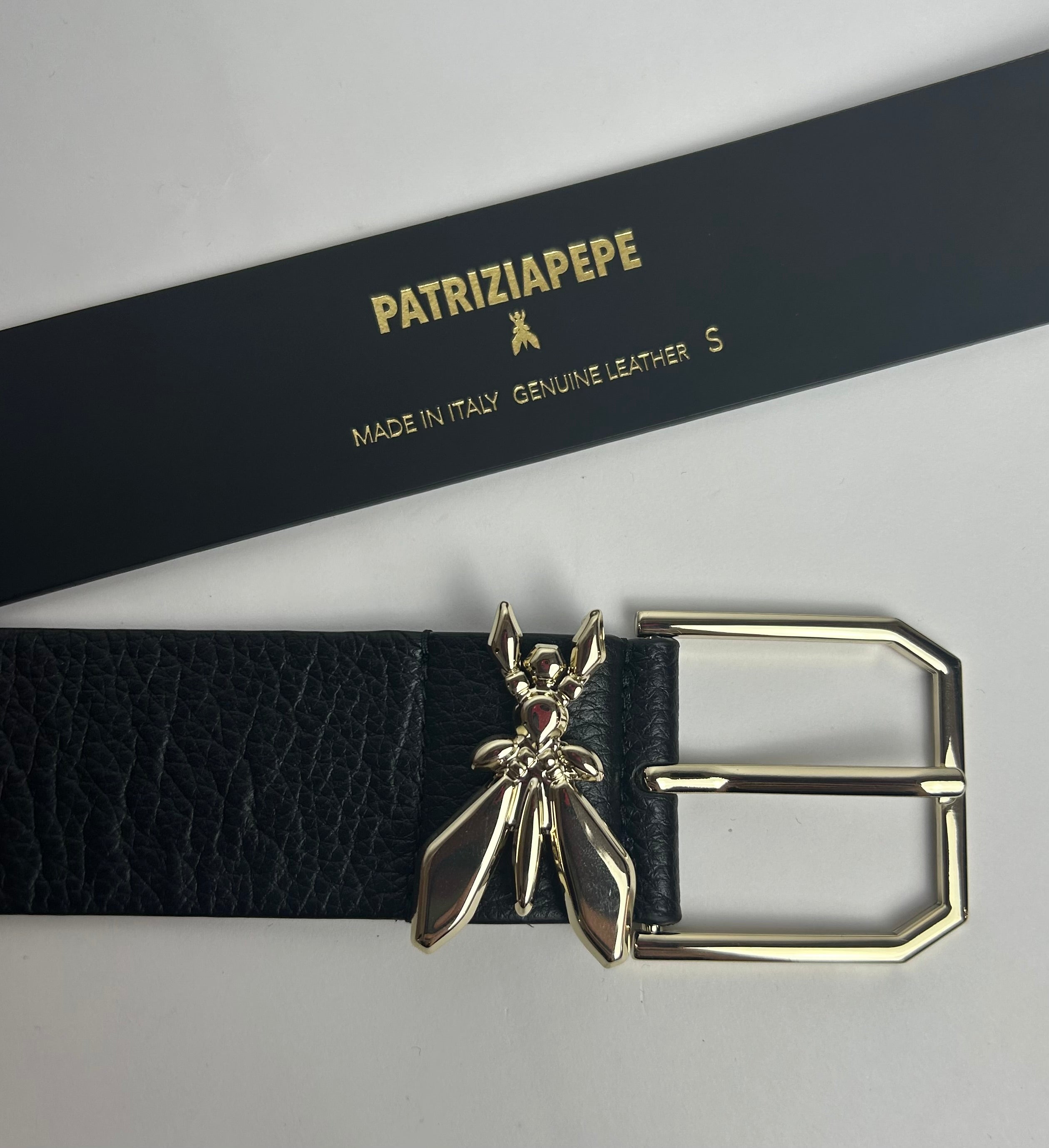 Big Belt Fly, Black - Patrizia Pepe