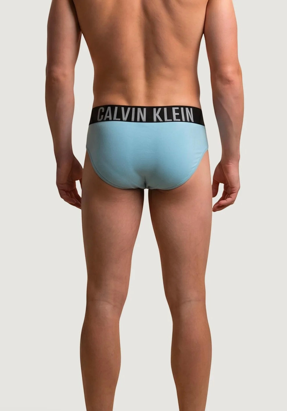 Costume Slip Fascia Logo, Celeste - Calvin Klein