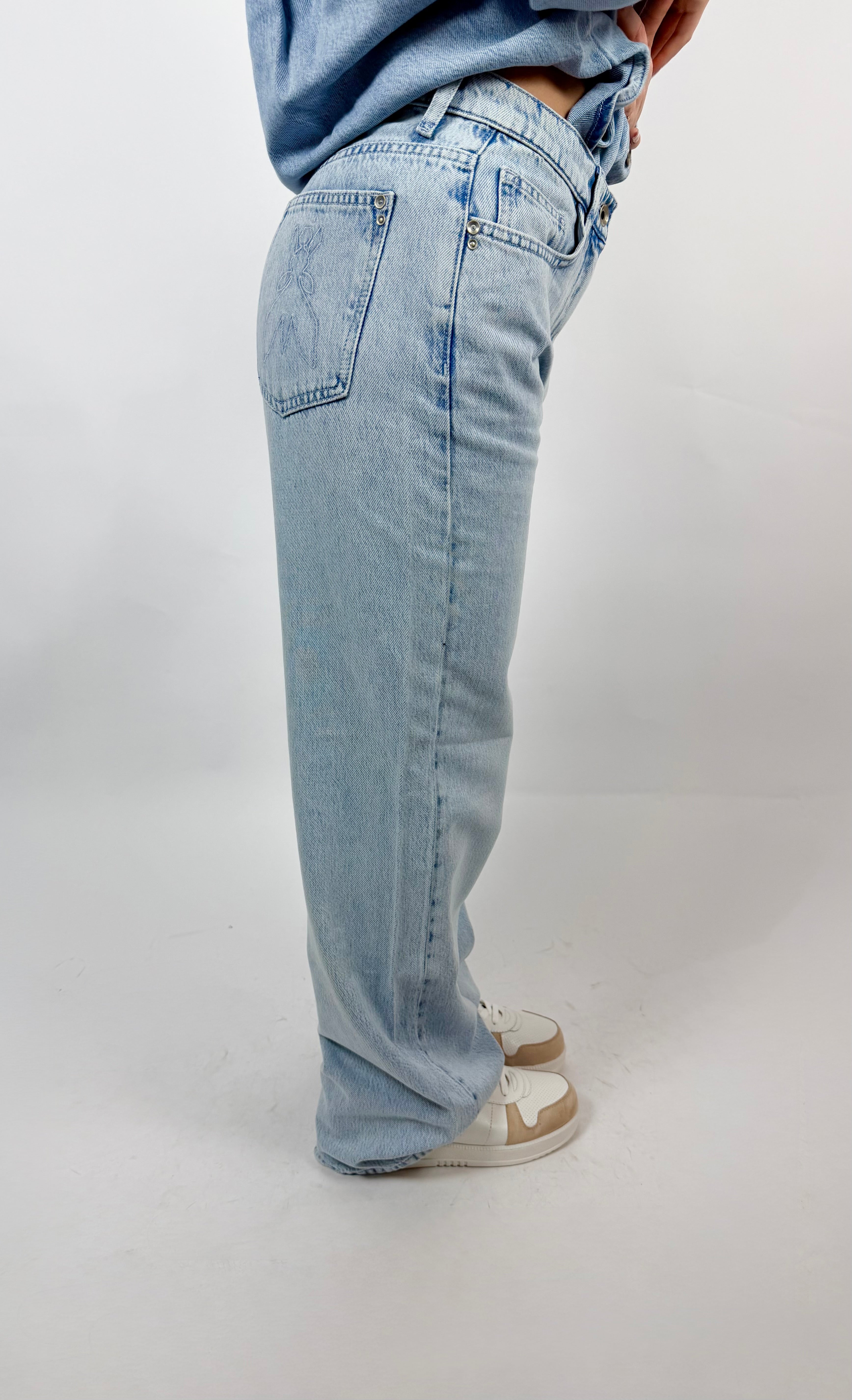 Jeans Denim Lavaggio Chiaro - Patrizia Pepe