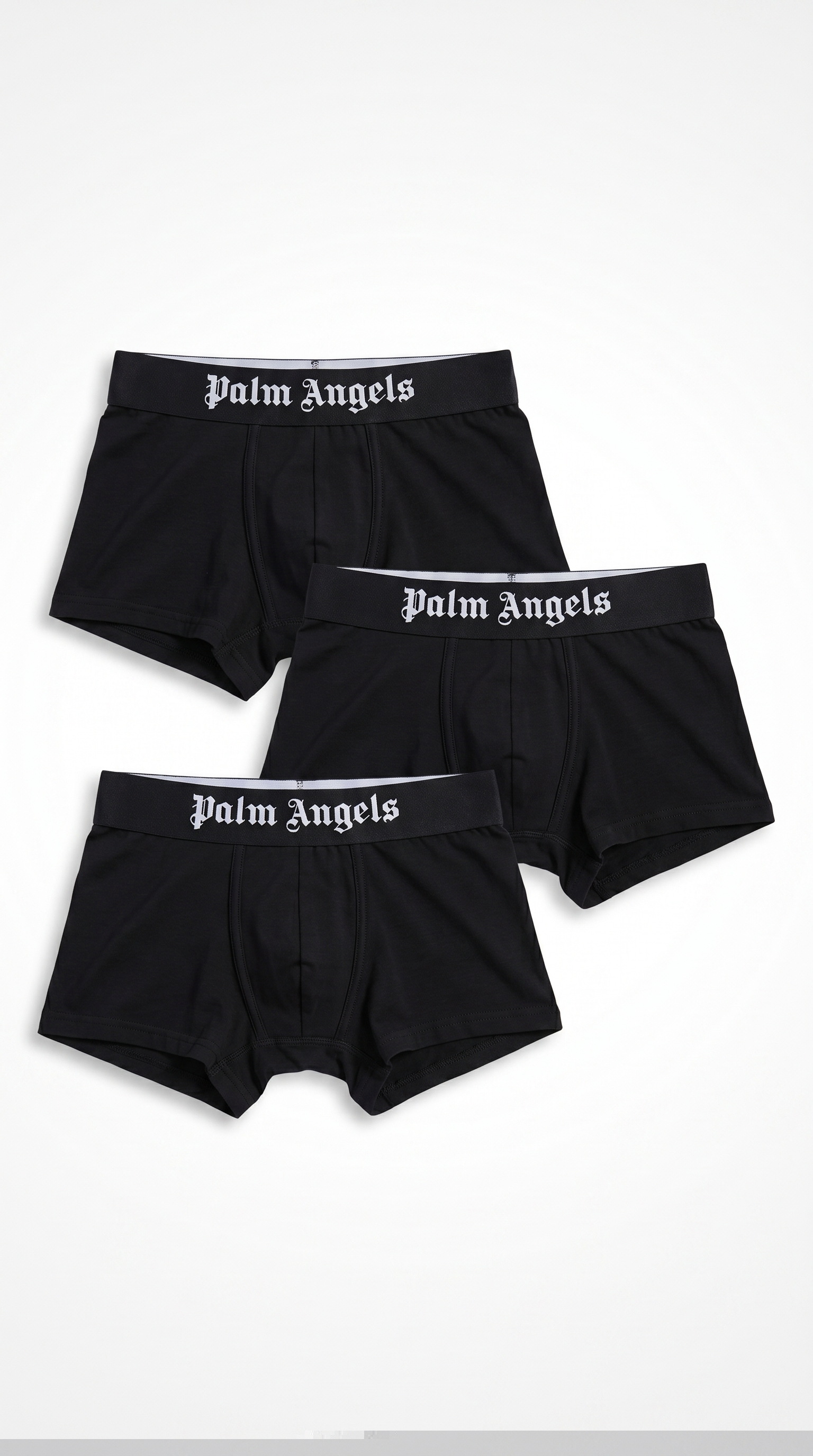 3Pack Boxer Logo, Nero - Palm Angels