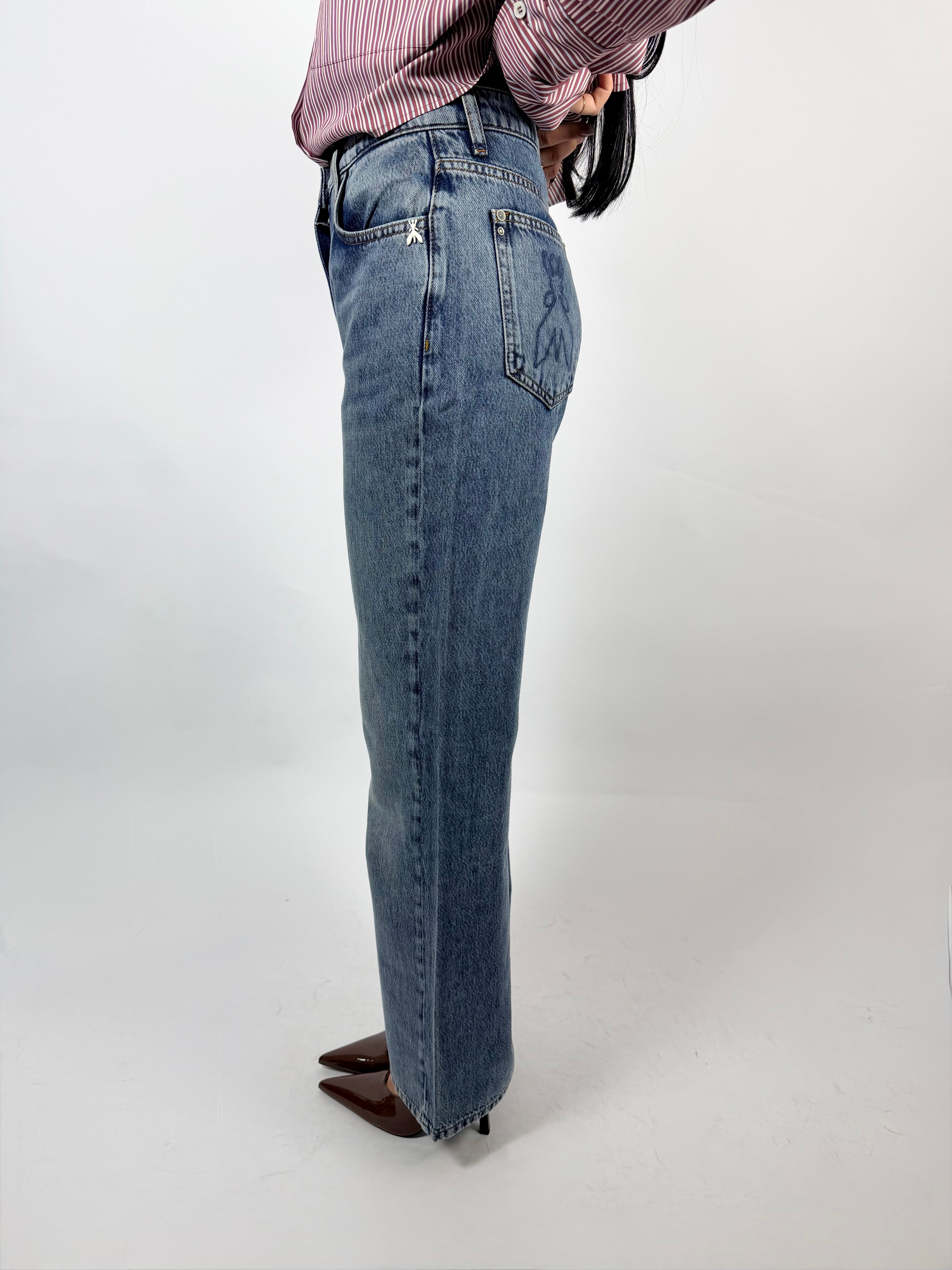 Jeans Denim Lavaggio Scuro - Patrizia Pepe