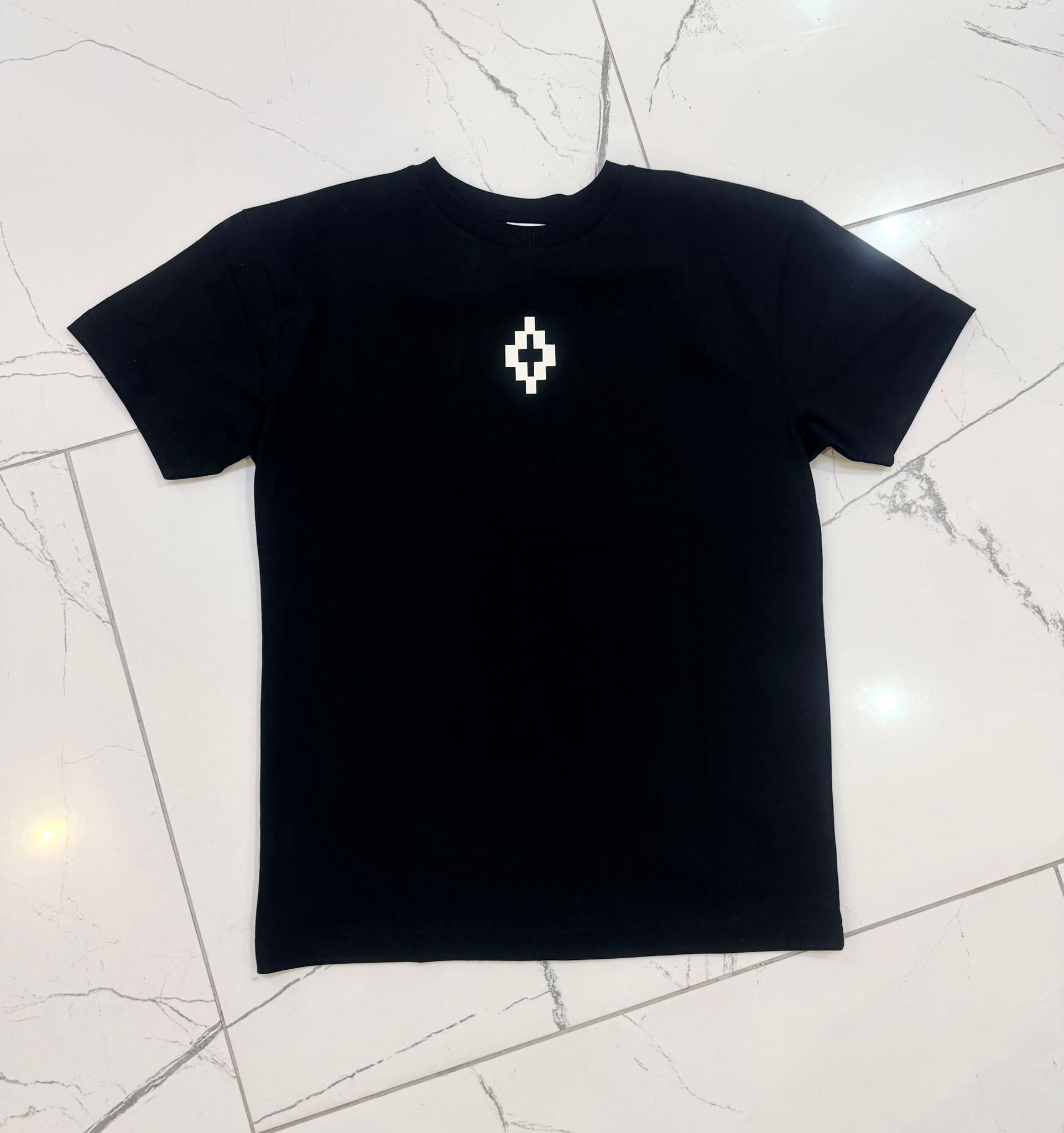 T-shirt Logo, Black/Red Wings, Nero - County Of Milan