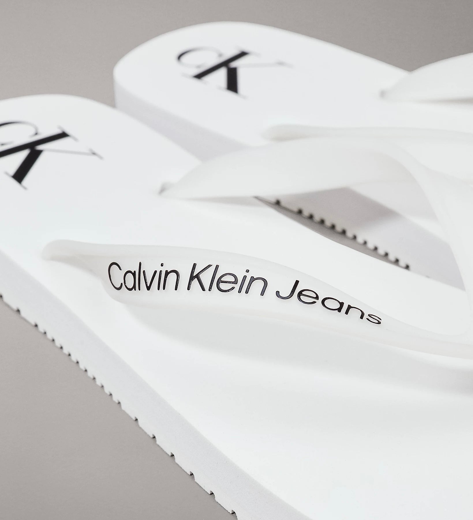 Infradito Basic, Bianco - Calvin Klein