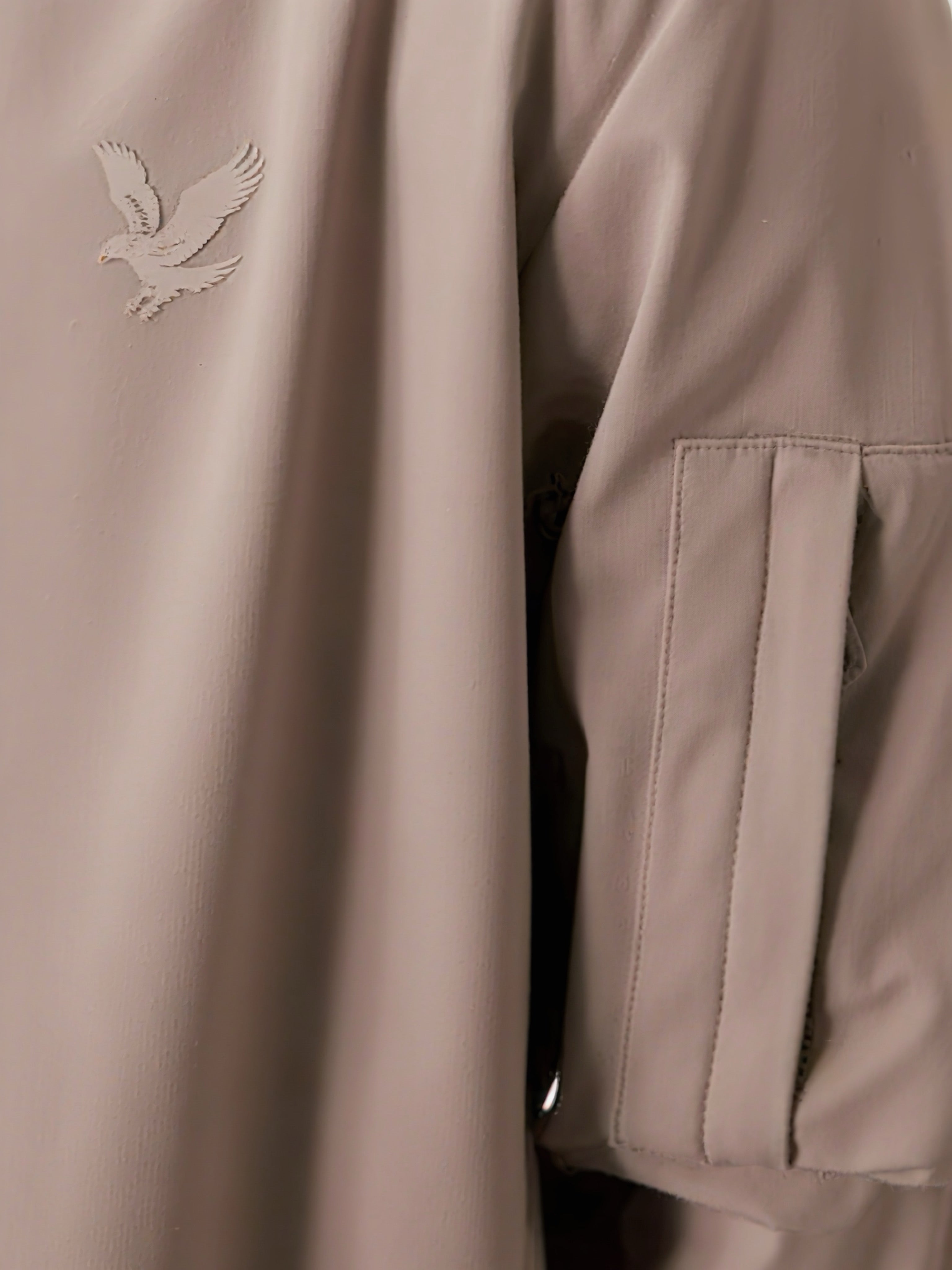 Softshell Bomber Jacket, Heritage Taupe - Lyle&Scott