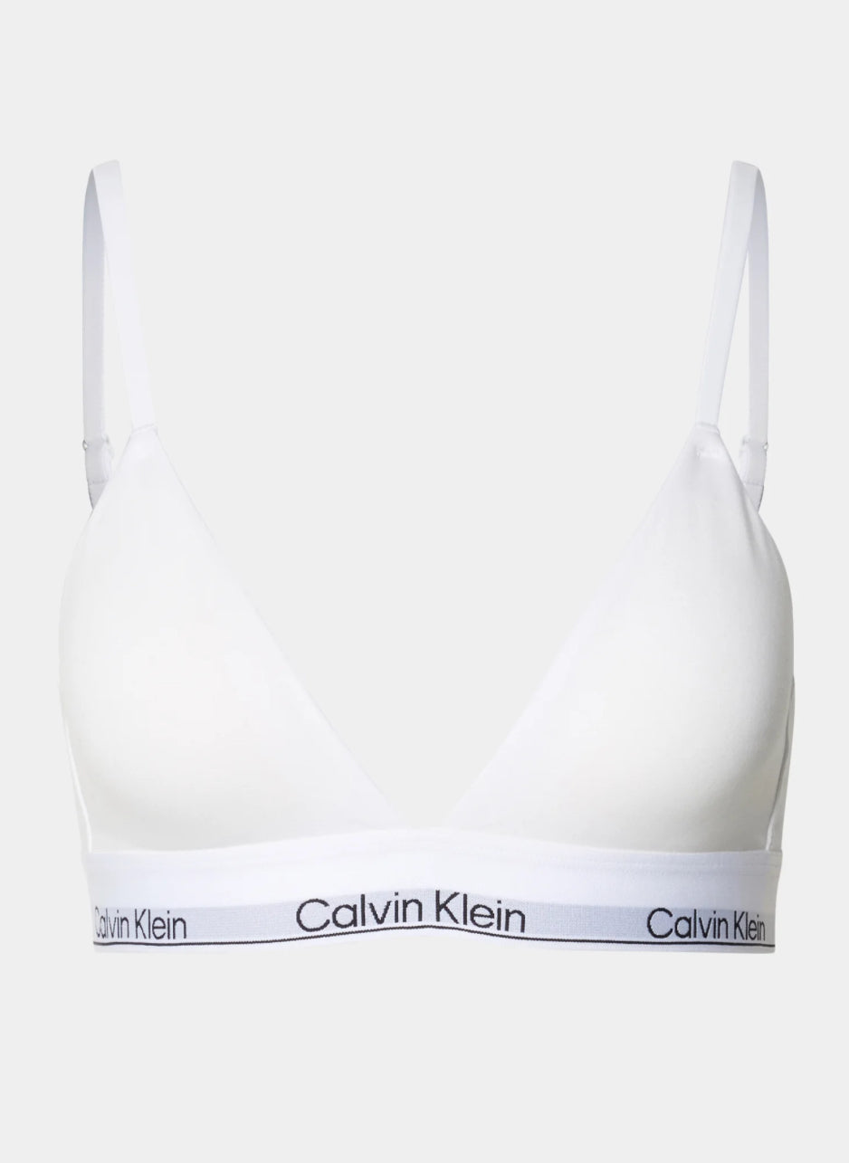 Reggiseno Triangolo, Bianco - Calvin Klein