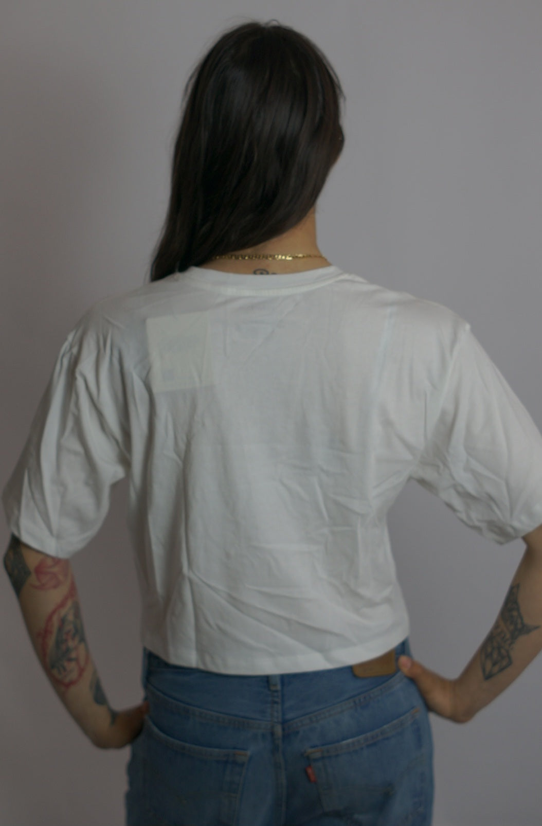 T-shirt Rainbow Logo, Bianco - Calvin Klein