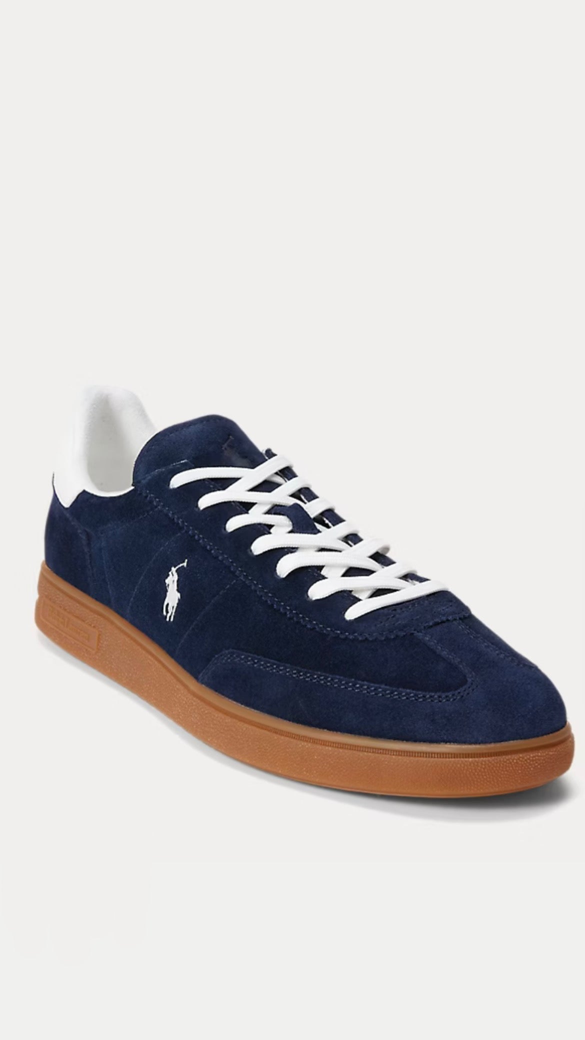 Sneakers Suede, Blue Navy/White - Polo Ralph Lauren
