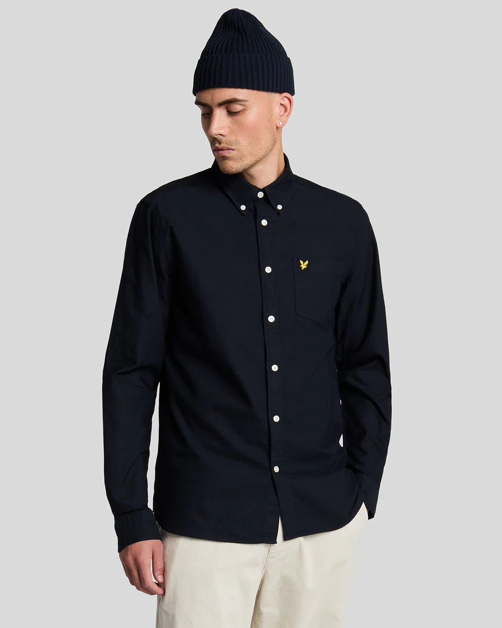 Camicia Plain Oxford, Blue Navy - Lyle&Scott