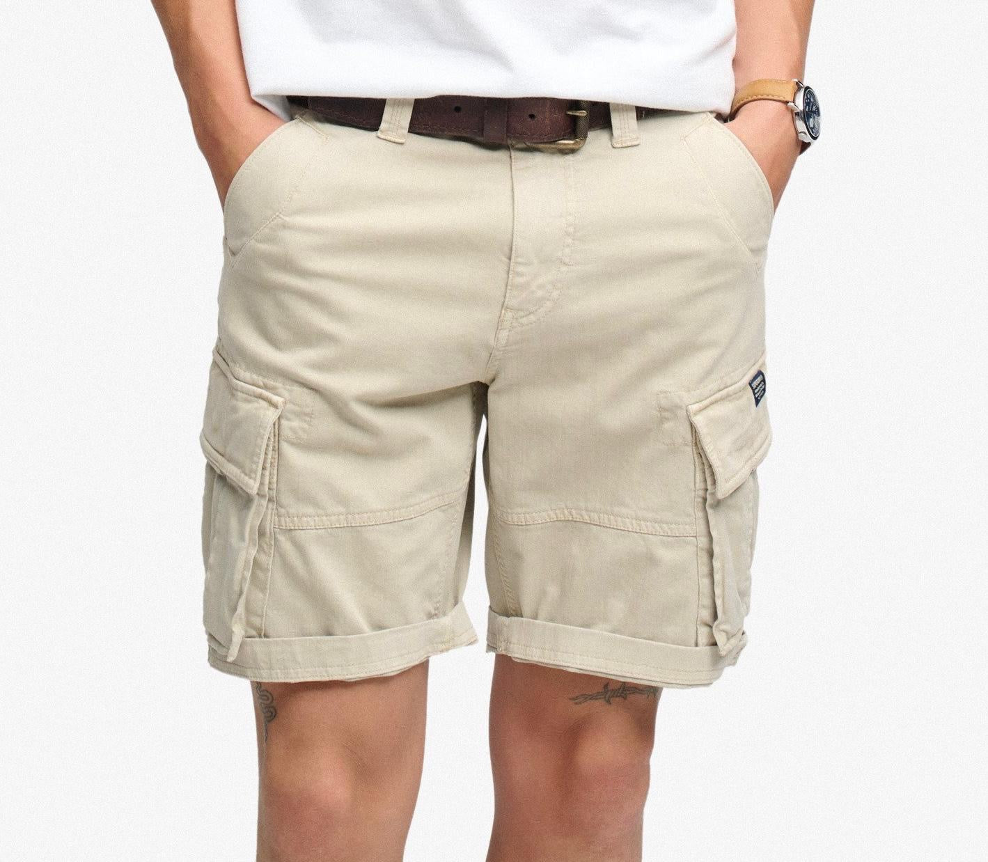 Pantaloncino Cargo Core, Sabbia - Superdry
