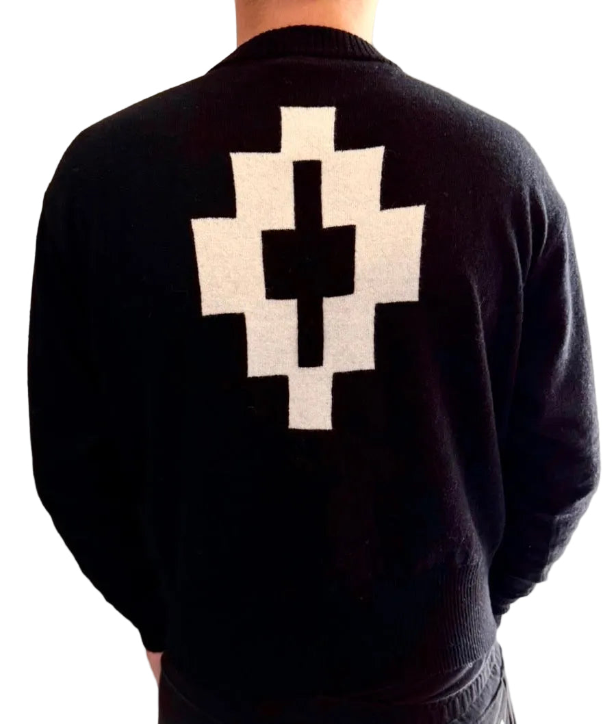 Maglione Lana, Nero Logo - County of Milan