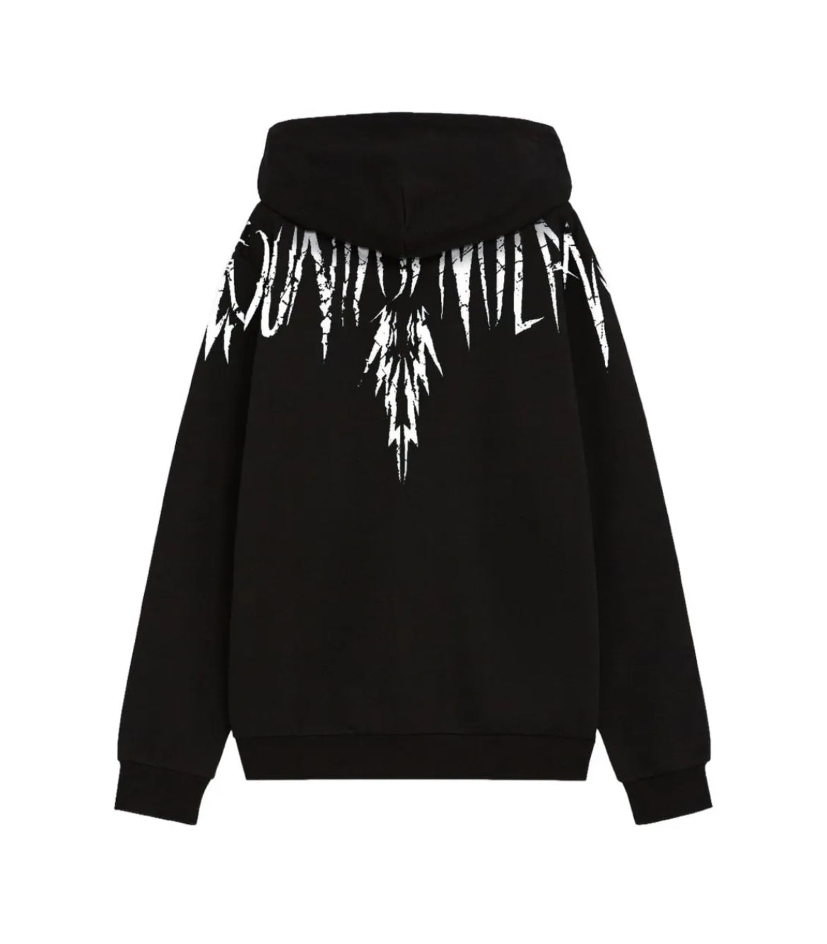 Hoodie Zip Logo Stylized - County Of Milan